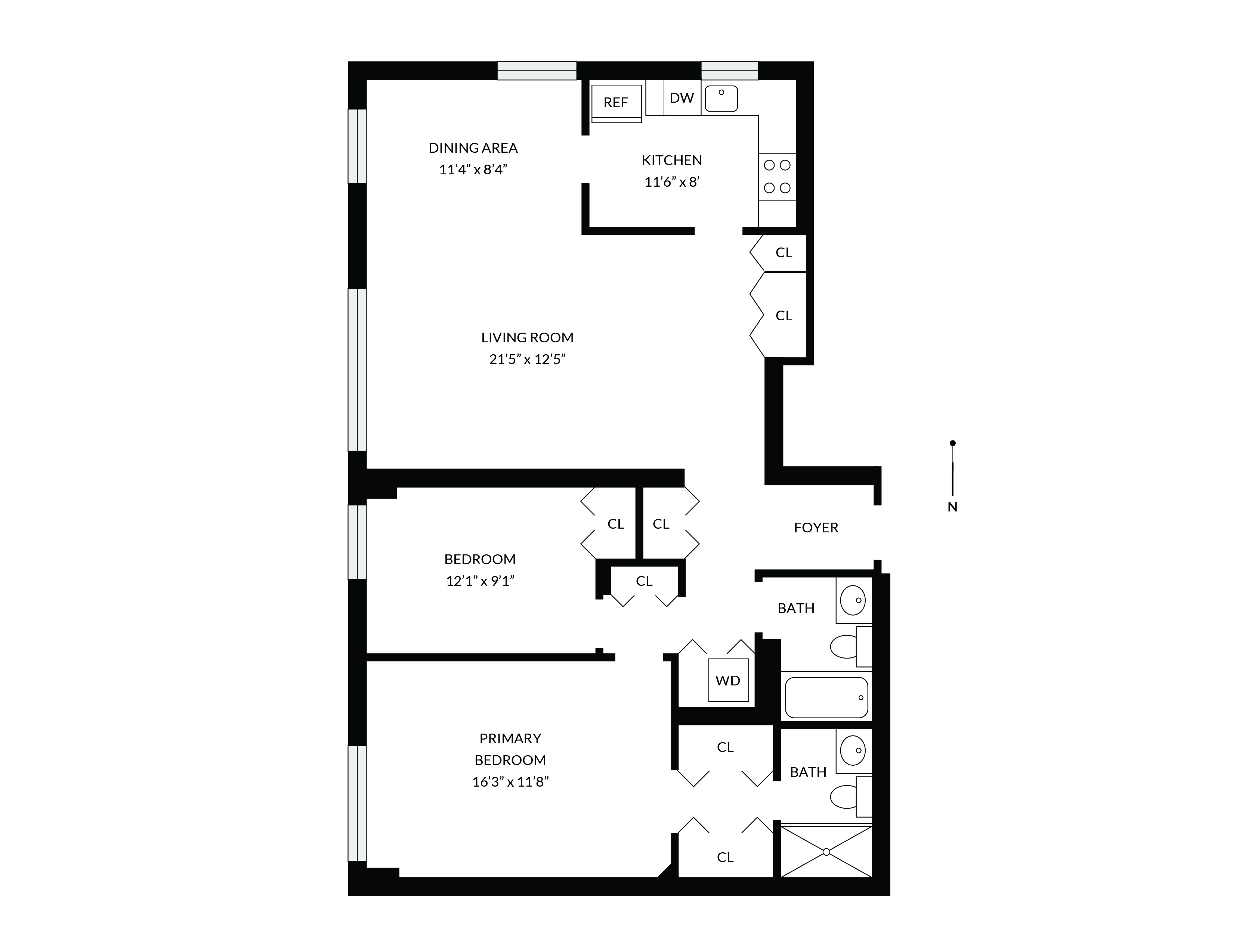 100 West 89th Street, Unit 3E Manhattan, NY 10024 - Photo 19 of 19 a picture of a bench in front of a door