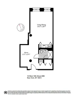 $1,150,000 | 16 West 19th Street, Unit 8B | Flatiron