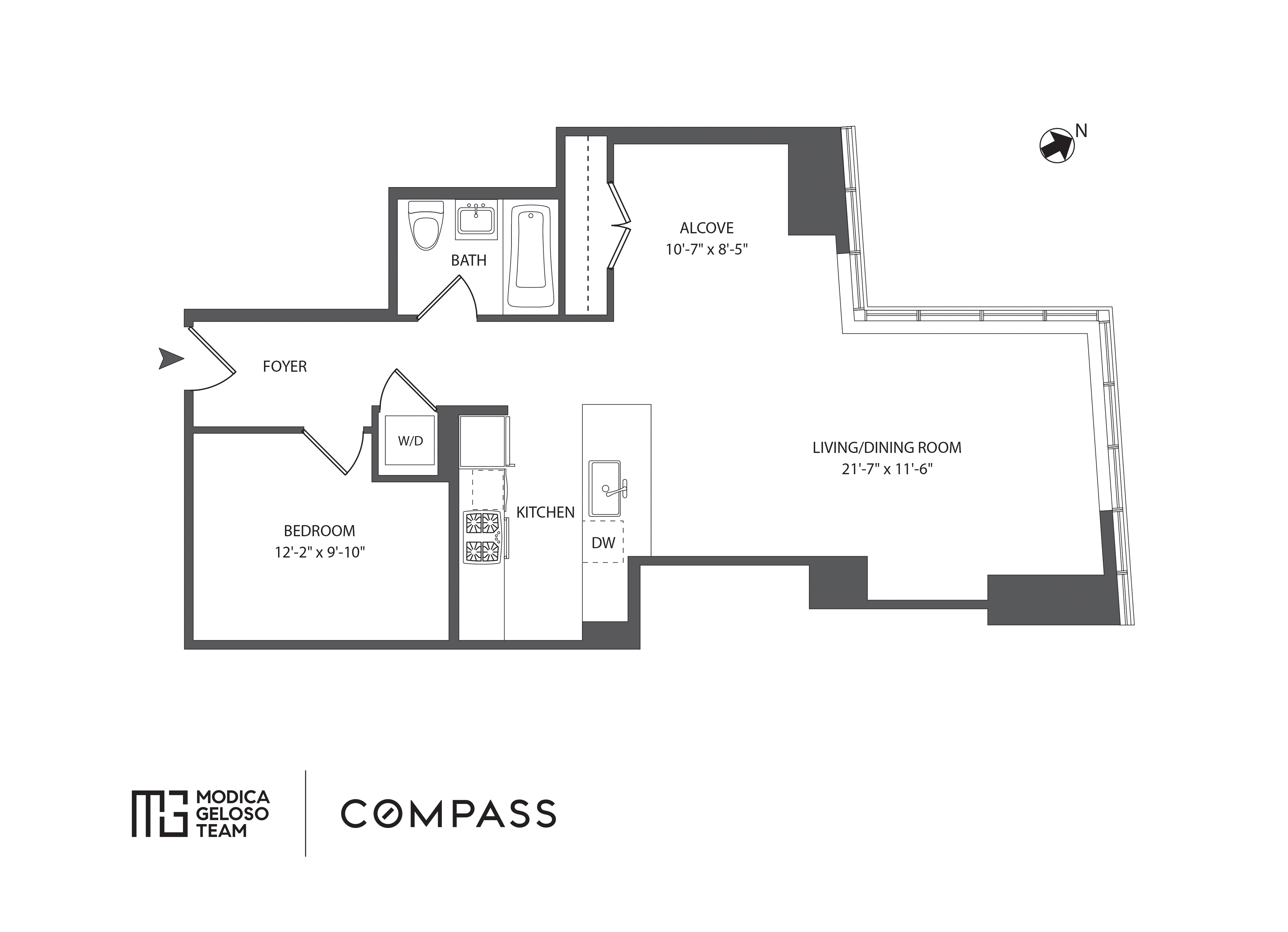 2 Northside Piers, Unit 2O Brooklyn, NY 11249 - Photo 7 of 7 a picture of a park