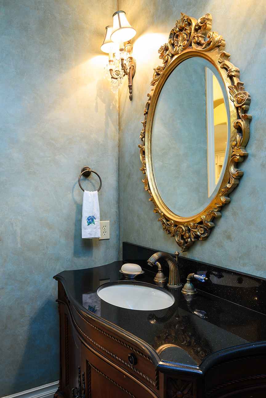 11503 West Ricks Circle Dallas, TX 75230 - Photo 19 of 39 a bathroom with a sink and a mirror