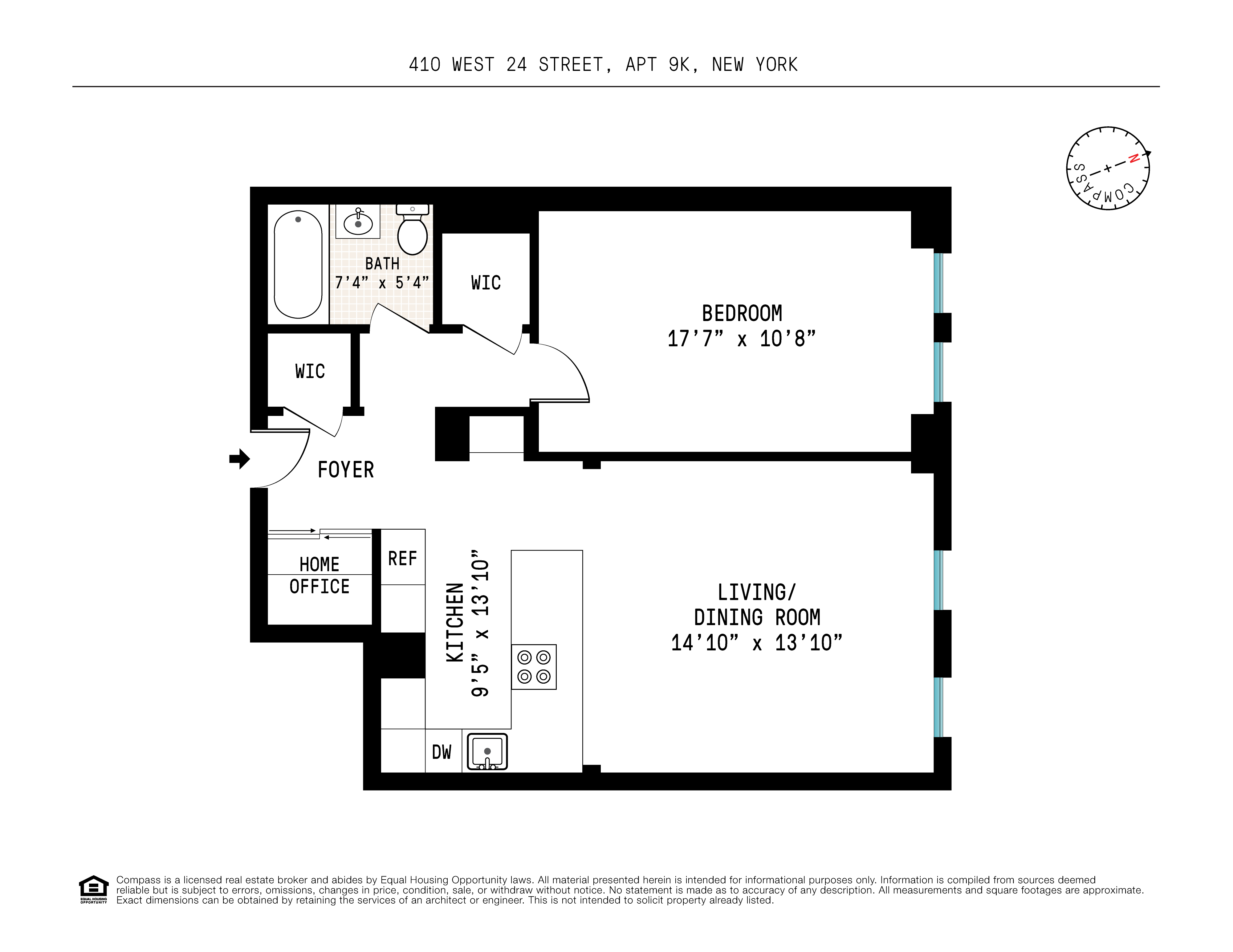 410 West 24th Street, Unit 9K Manhattan, NY 10011 - Photo 14 of 14 unknown