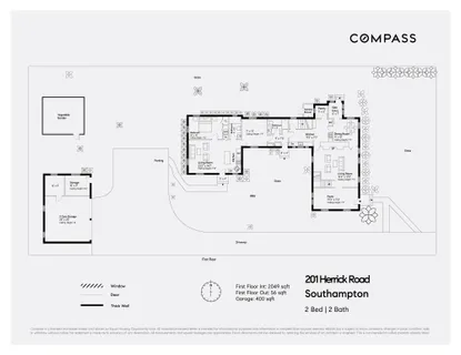 $3,995,000 | 201 Herrick Road, Southampton, NY 11968