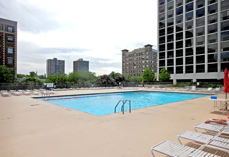 a view of swimming pool with outdoor space