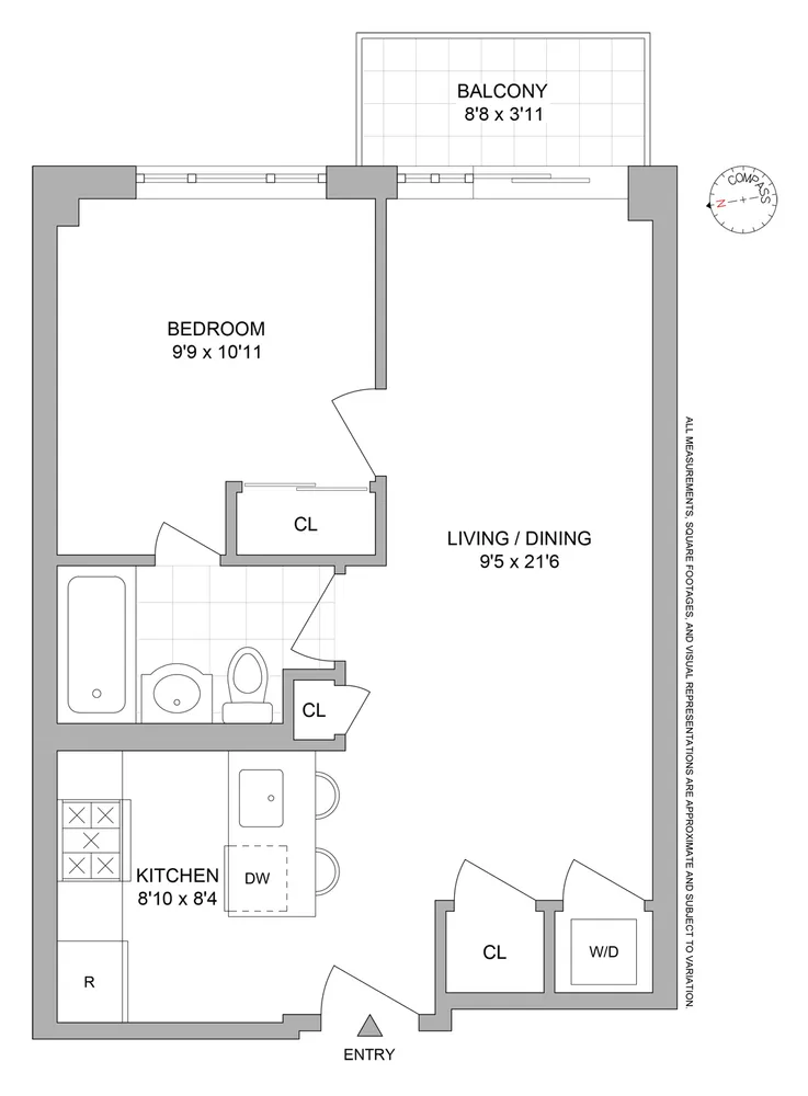 $499,000 | 43-33 42nd Street, Unit 6B | Sunnyside