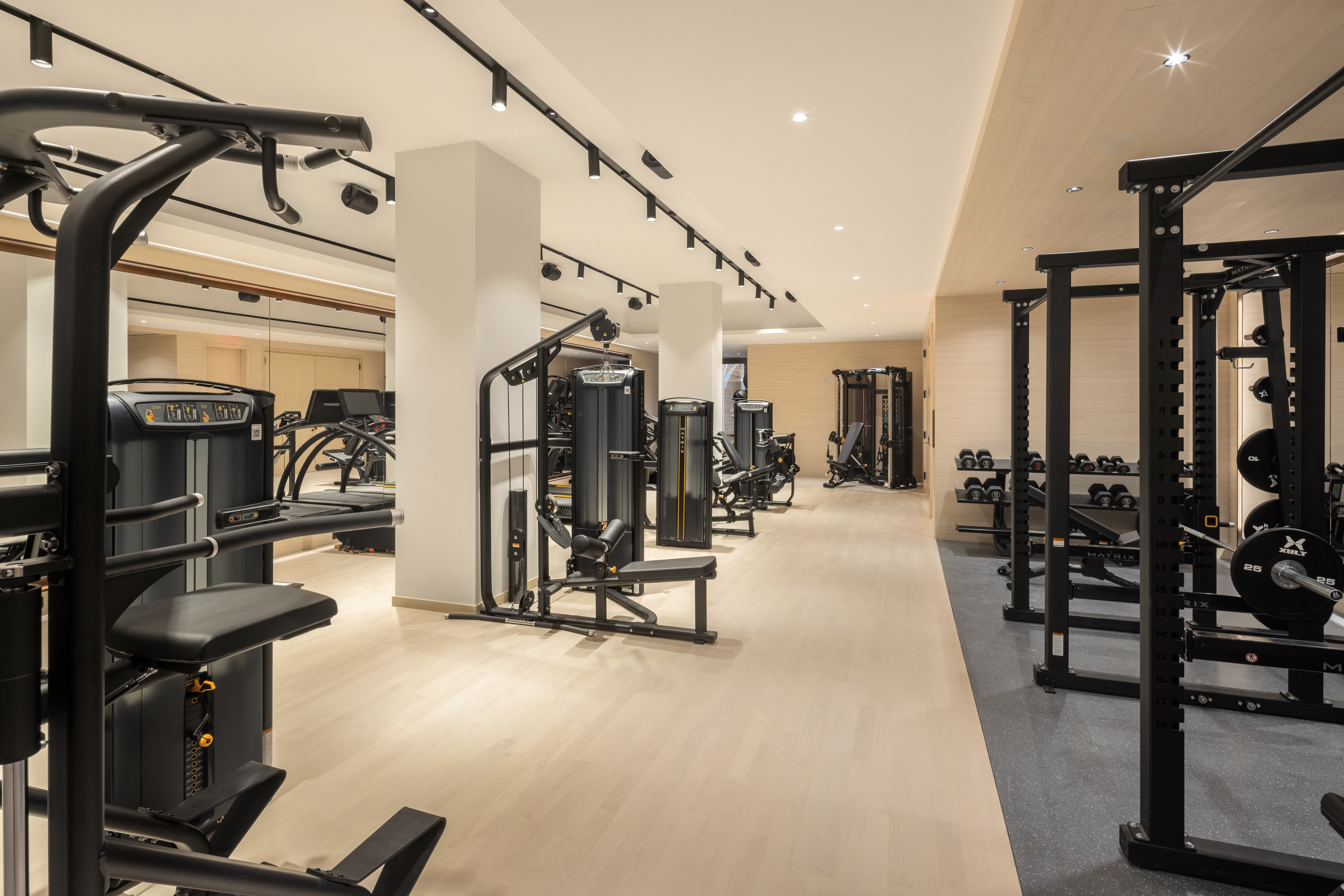 250 West 96th Street, Unit 9C Manhattan, NY 10025 - Photo 15 of 25 a view of a room with gym equipment
