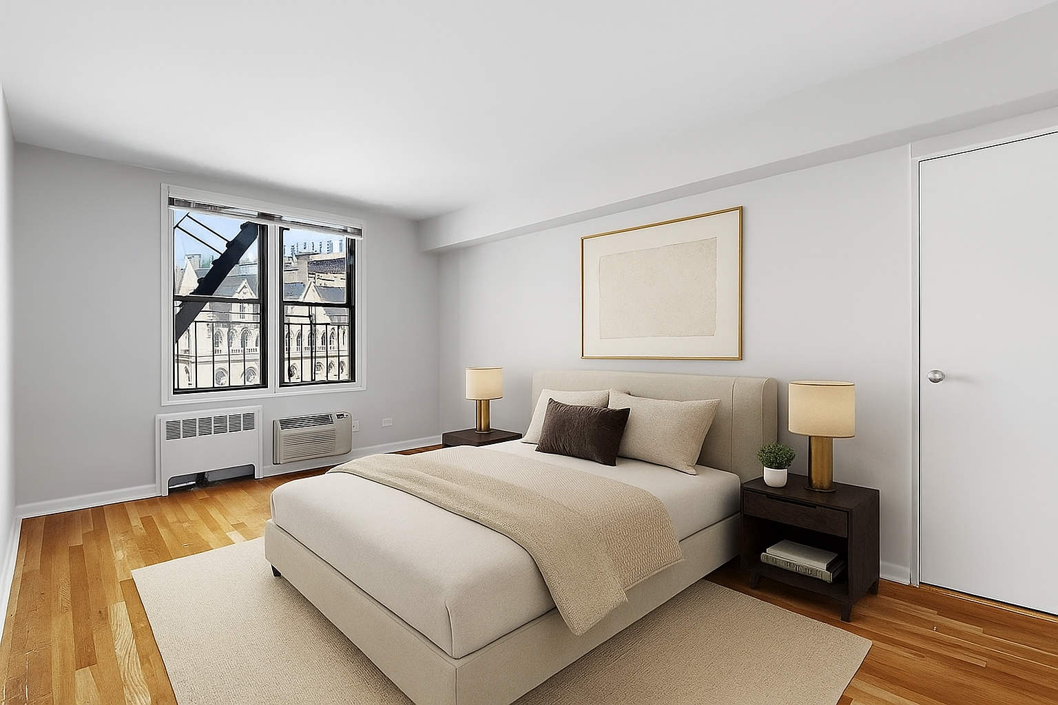 85 4th Avenue, Unit 4EE Manhattan, NY 10003 - Photo 2 of 7 a bedroom with a bed and window