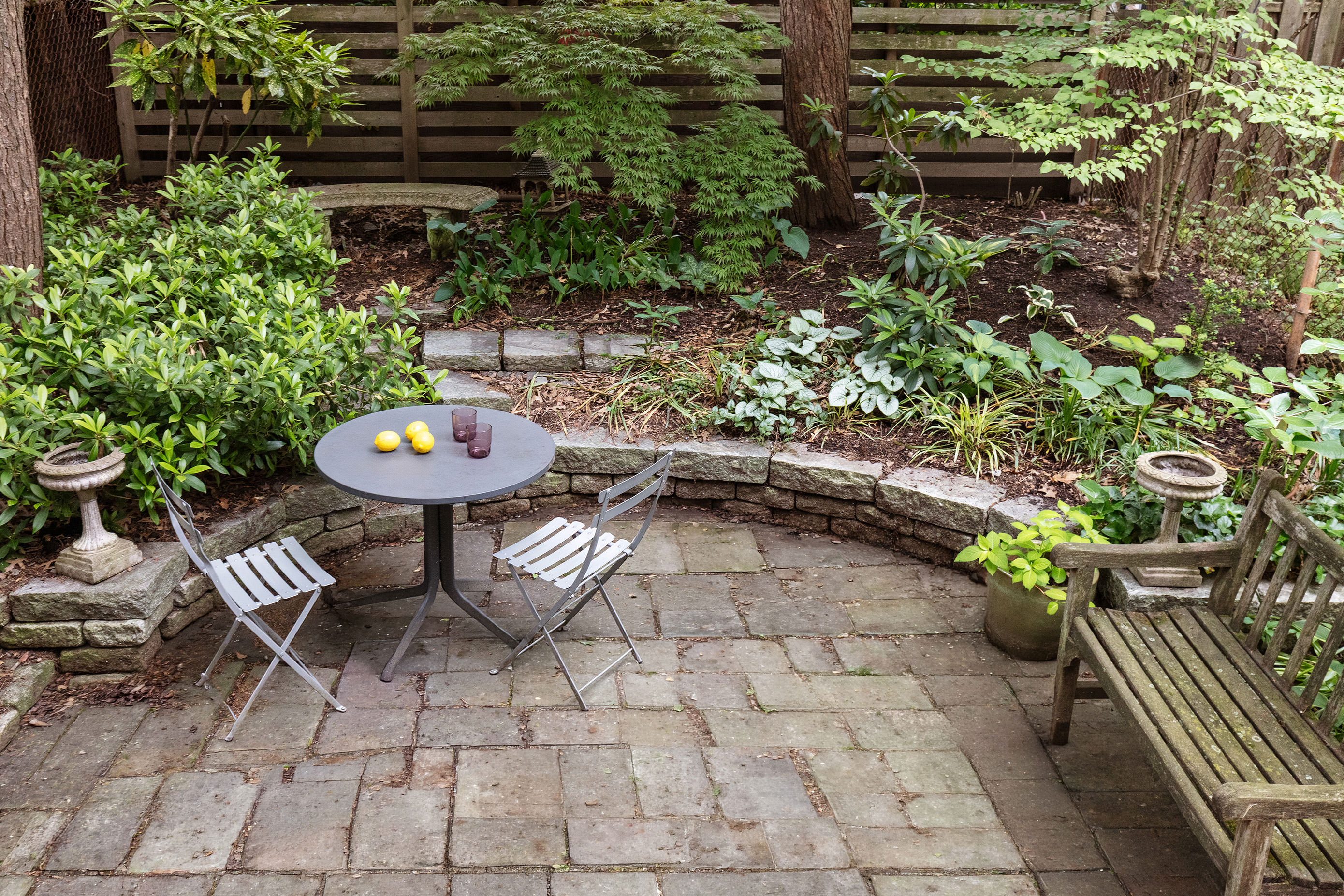 836 President Street Brooklyn, NY 11215 - Photo 21 of 23 a view of a chairs and table in a patio