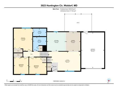 $420,000 | 3023 Huntington Circle, Waldorf, MD 20602