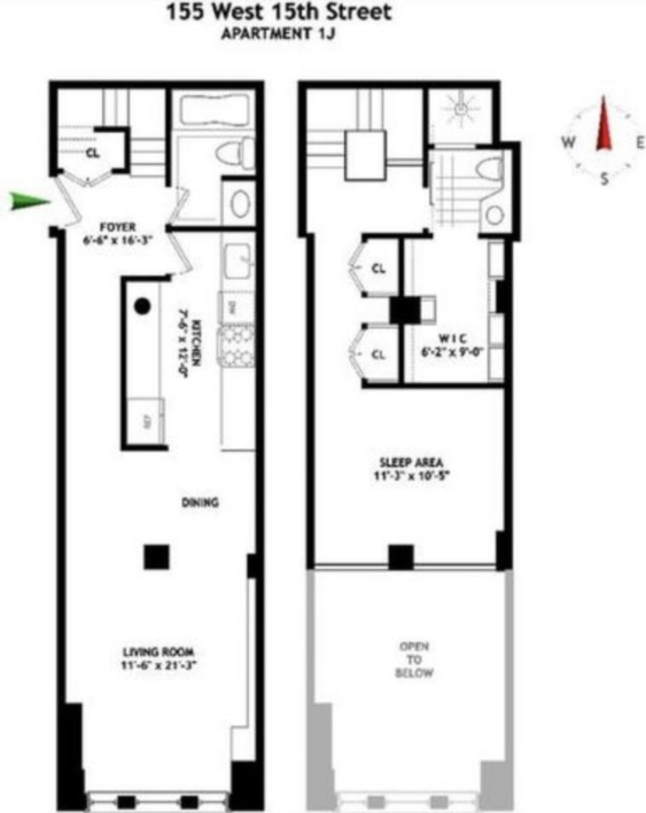 155 West 15th Street, Unit 1J Manhattan, NY 10011 - Photo 13 of 13