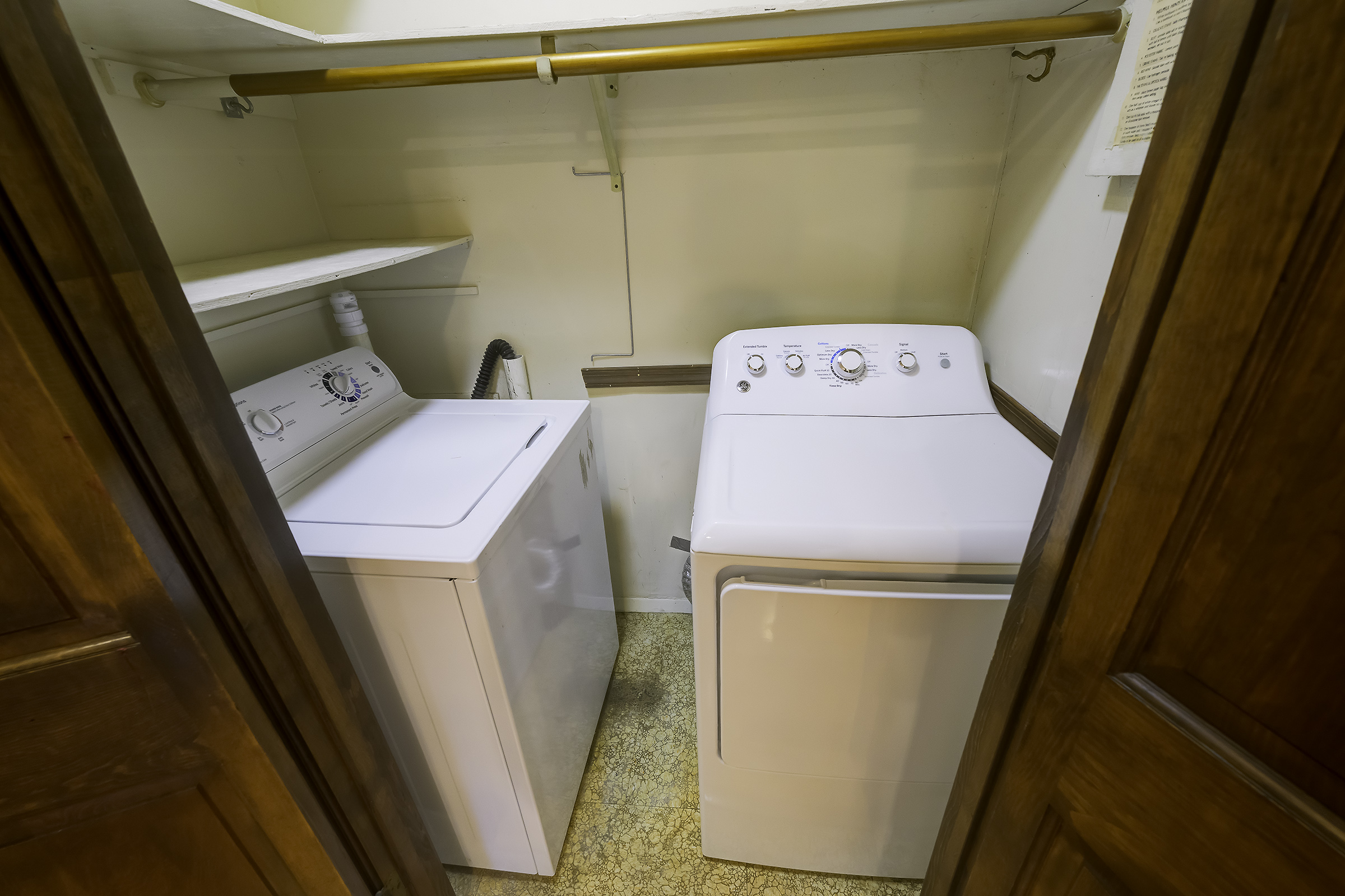 45 D Ridge Road Greenbelt, MD 20770 - Photo 25 of 35 a utility room with dryer and washer