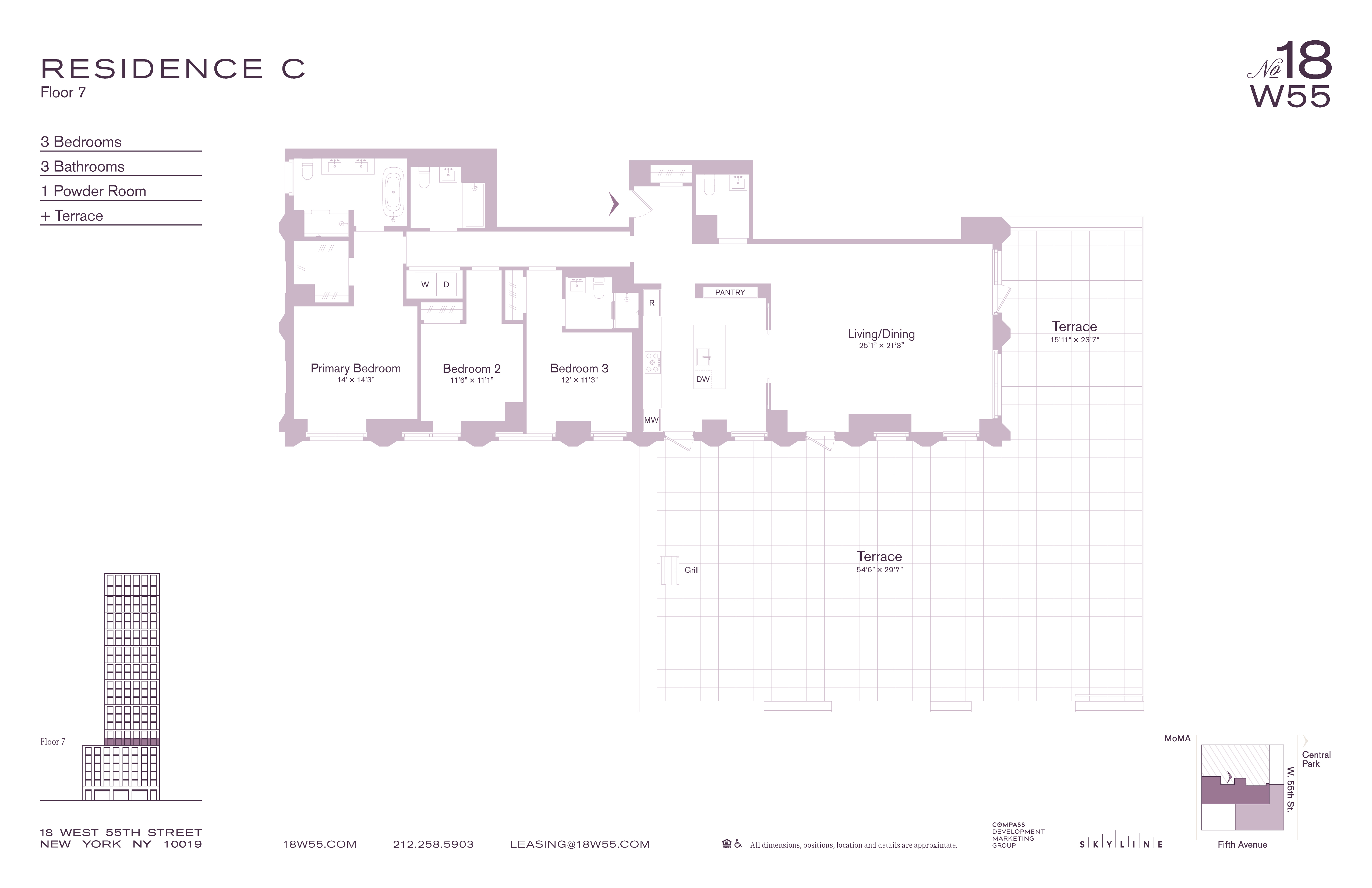 18 West 55th Street, Unit 7C Manhattan, NY 10019 - Photo 9 of 9