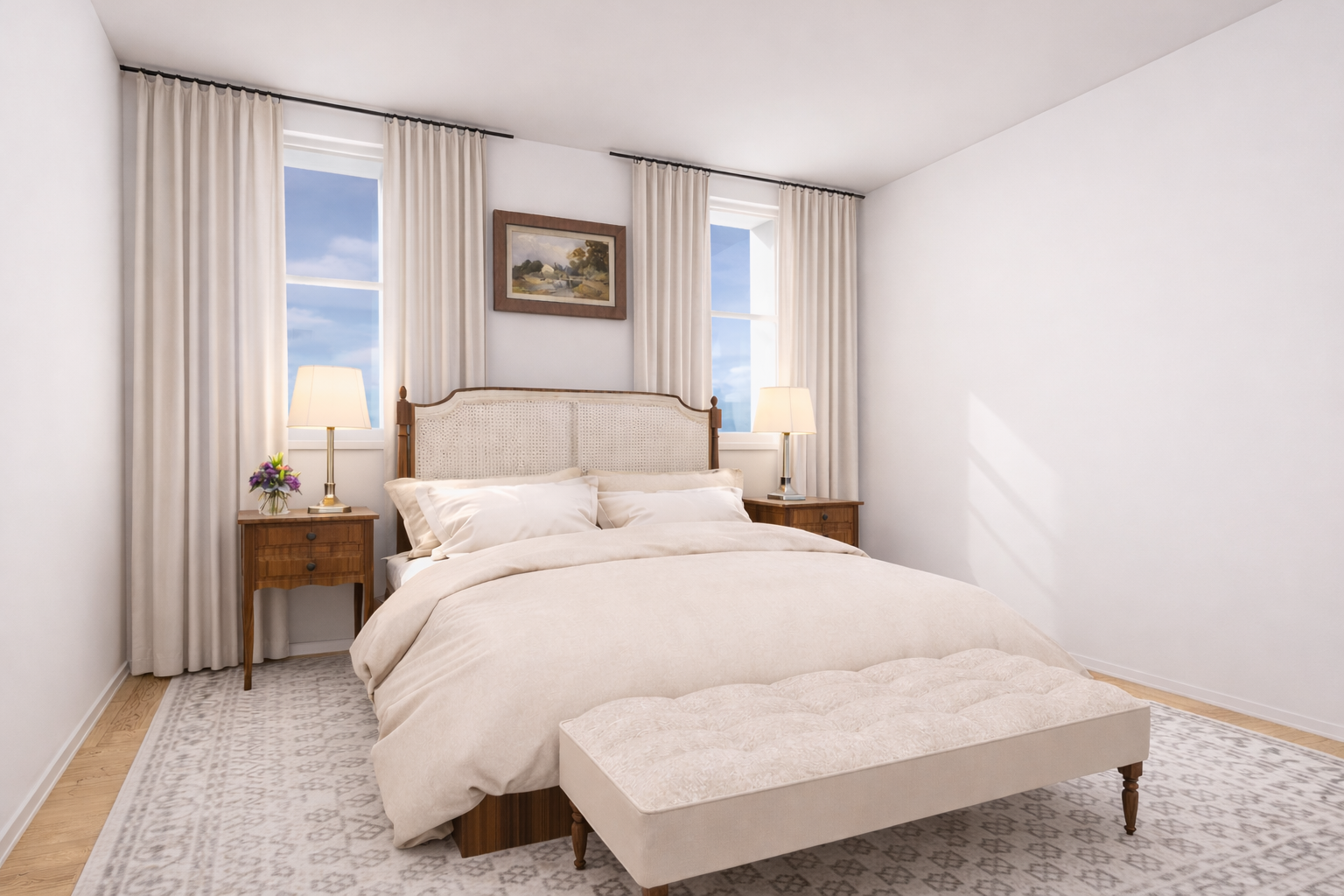21 Monroe Place, Unit 5FR Brooklyn, NY 11201 - Photo 9 of 16 a bedroom with a bed and a window