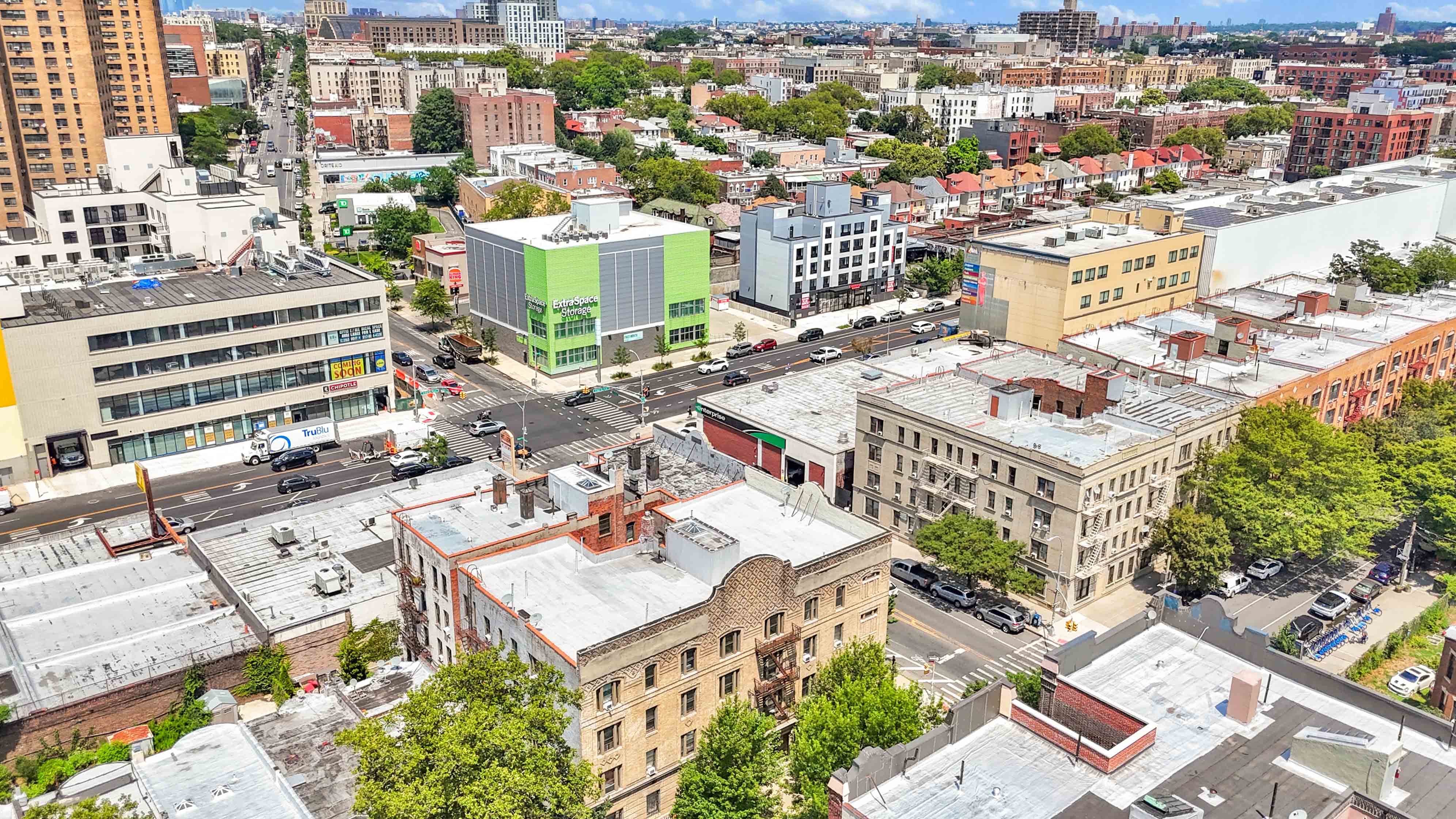 1770 Bedford Avenue Brooklyn, NY 11225 - Photo 48 of 50 an aerial view of a city with patio