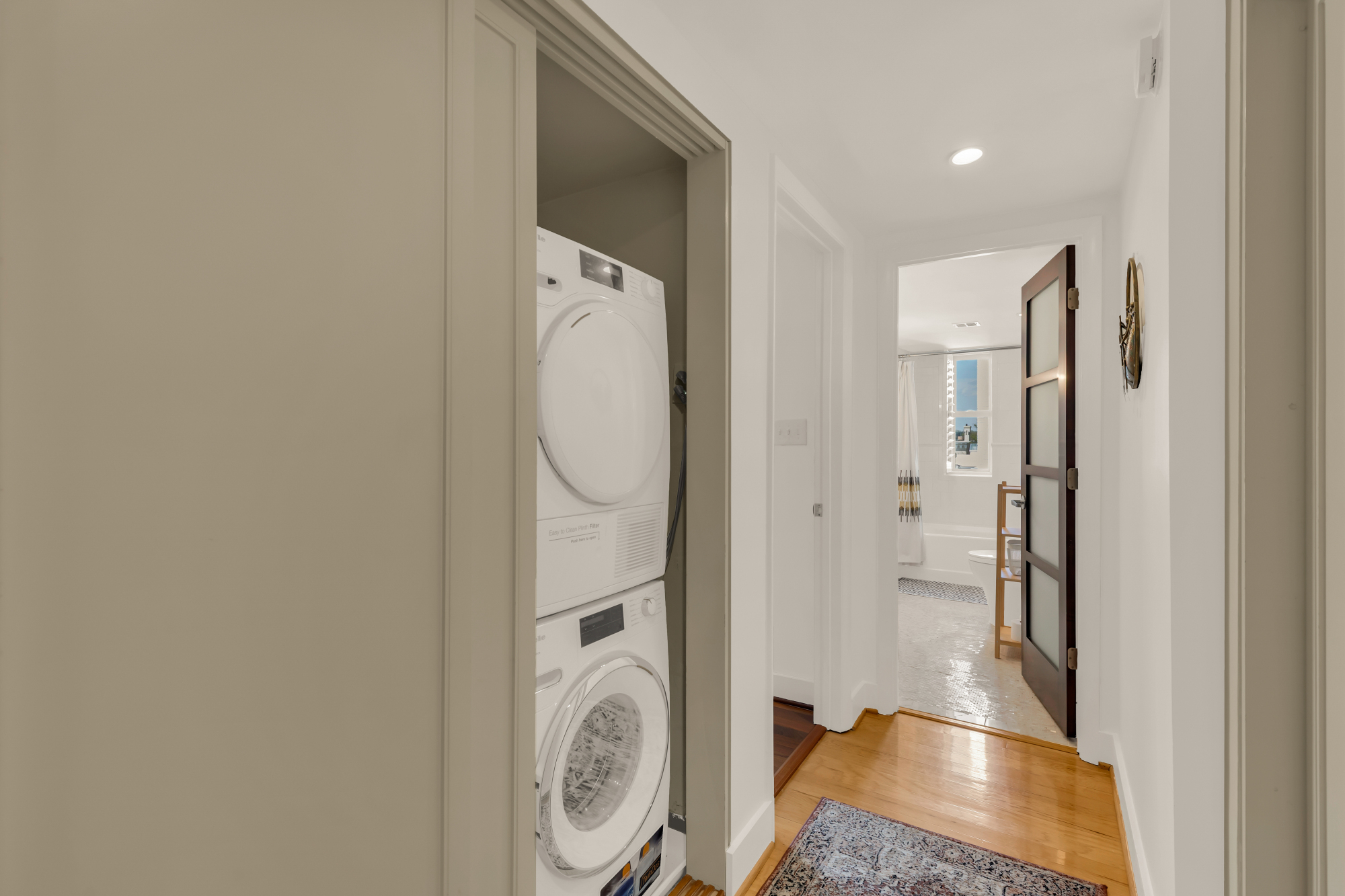2127 California Street Northwest, Unit 505 Washington, DC 20008 - Photo 26 of 40 a room with wooden floor and a sink
