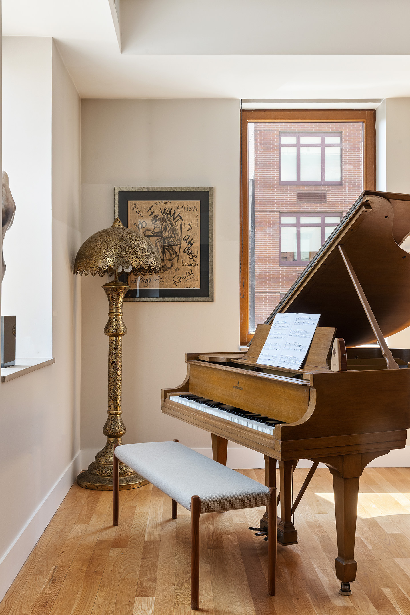 267 West 124th Street, Unit 4B Manhattan, NY 10027 - Photo 13 of 15 a room with furniture pool table and windows
