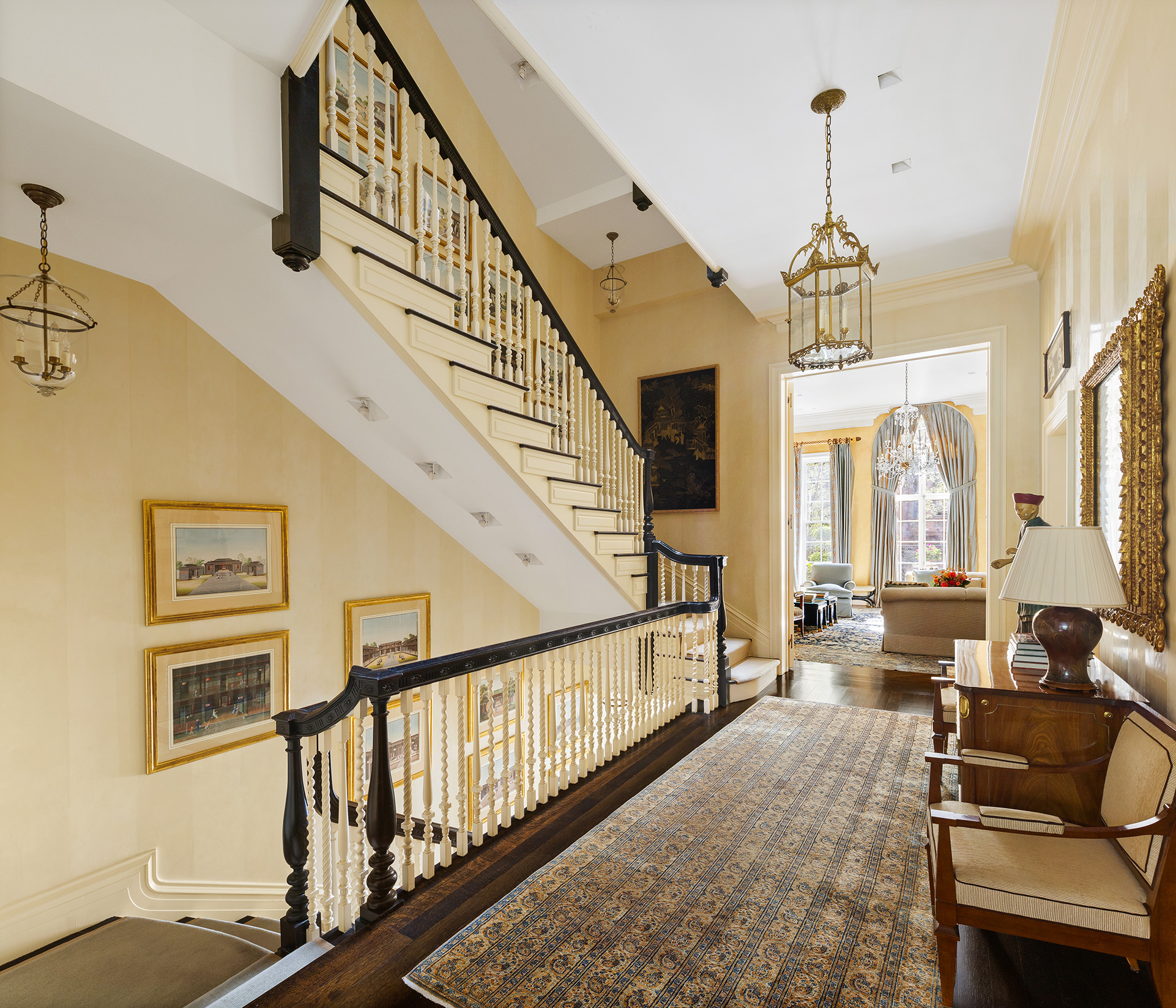127 East 73rd Street Manhattan, NY 10021 - Photo 11 of 40 a view of entryway and hall with wooden floor