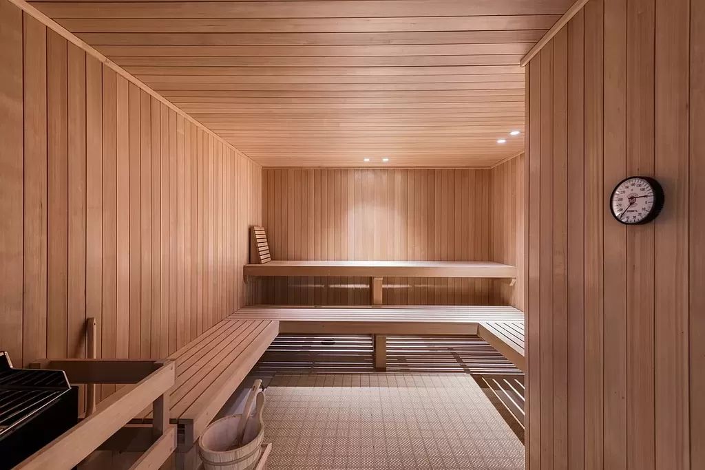 101 Wall Street, Unit 5BE Manhattan, NY 10005 - Photo 13 of 16 a bathroom with a tub and shower