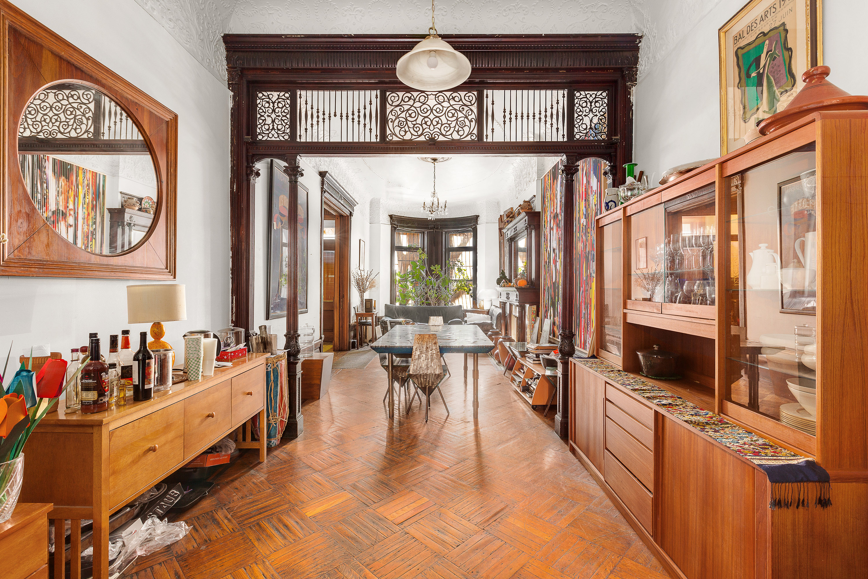 117 West 120th Street Manhattan, NY 10027 - Photo 12 of 31 a very nice looking dining room with a large kitchen view