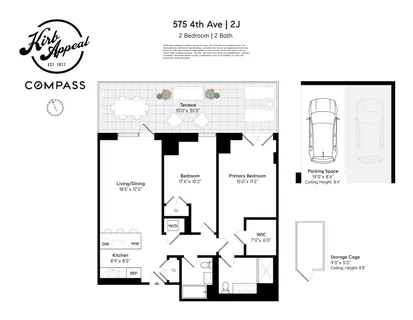 $1,450,000 | 575 4th Avenue, Unit 2J | Park Slope