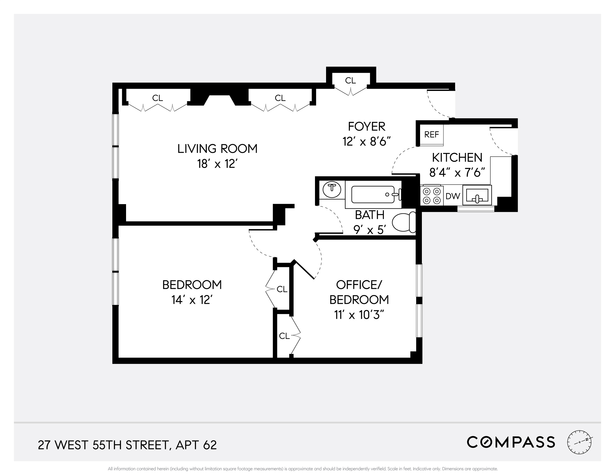 27 West 55th Street, Unit 62 Manhattan, NY 10019 - Photo 7 of 7