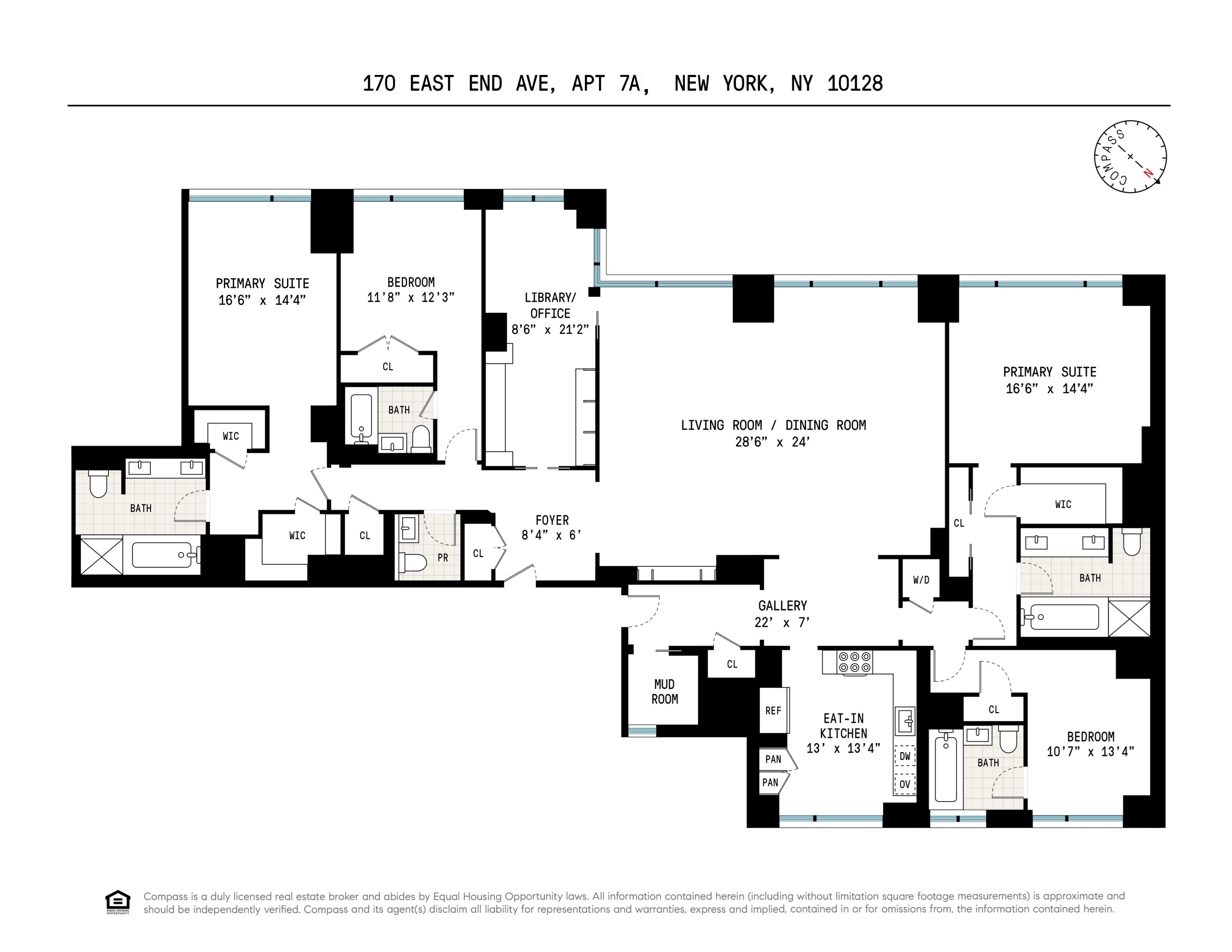170 East End Avenue, Unit 7A Manhattan, NY 10128 - Photo 35 of 35 a picture of a very nice looking living room