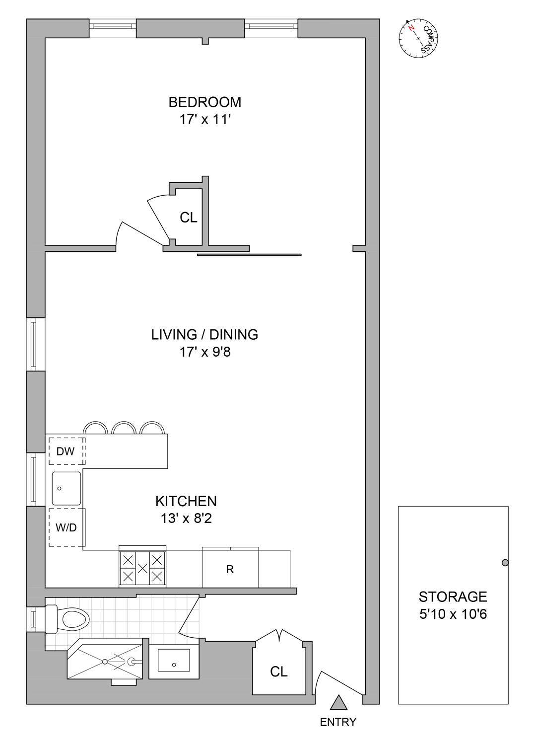 411 15th Street, Unit M Brooklyn, NY 11215 - Photo 10 of 11