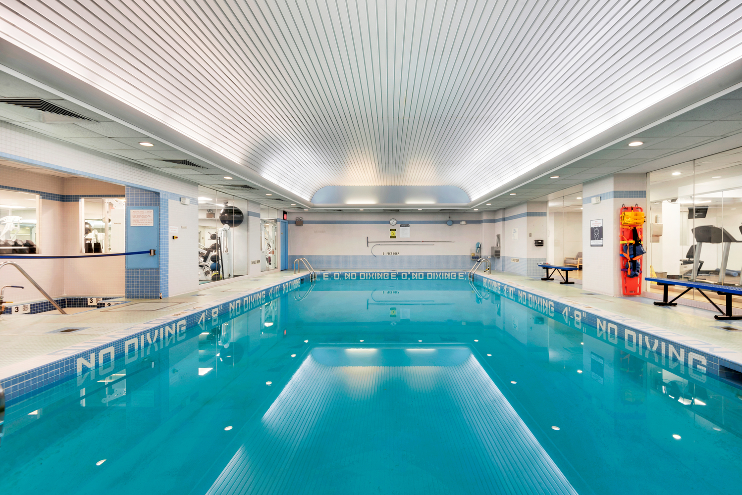 250 East 40th Street, Unit 22B Manhattan, NY 10016 - Photo 11 of 13 a kitchen with lots of counter top space