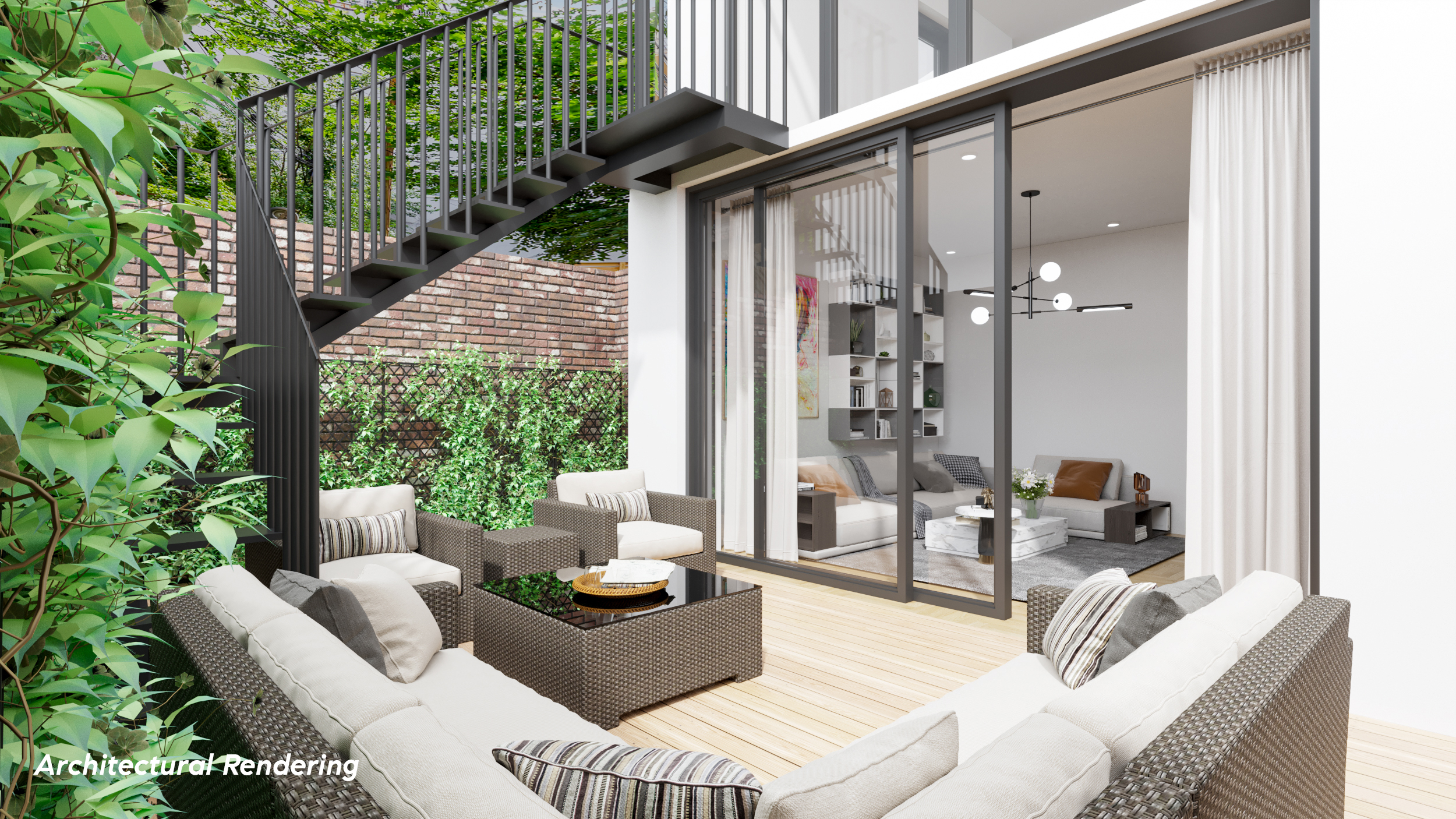 199 Java Street Brooklyn, NY 11222 - Photo 9 of 32 a view of balcony and patio