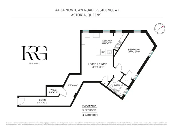 $445,000 | 44-14 Newtown Road, Unit 4T | Astoria