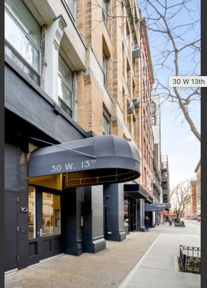 30 West 13th Street, Unit 4C Manhattan, NY 10011 - Photo 20 of 22 a view of a building with a street