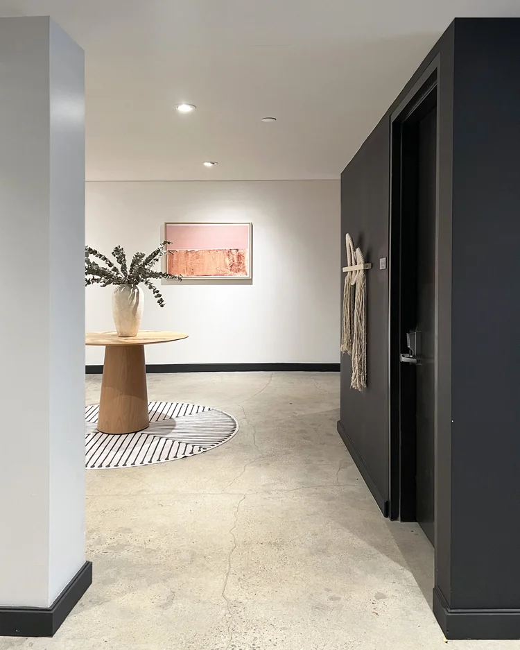 305 23rd Street, Unit 3W Brooklyn, NY 11215 - Photo 19 of 21 a view of a hallway with a refrigerator