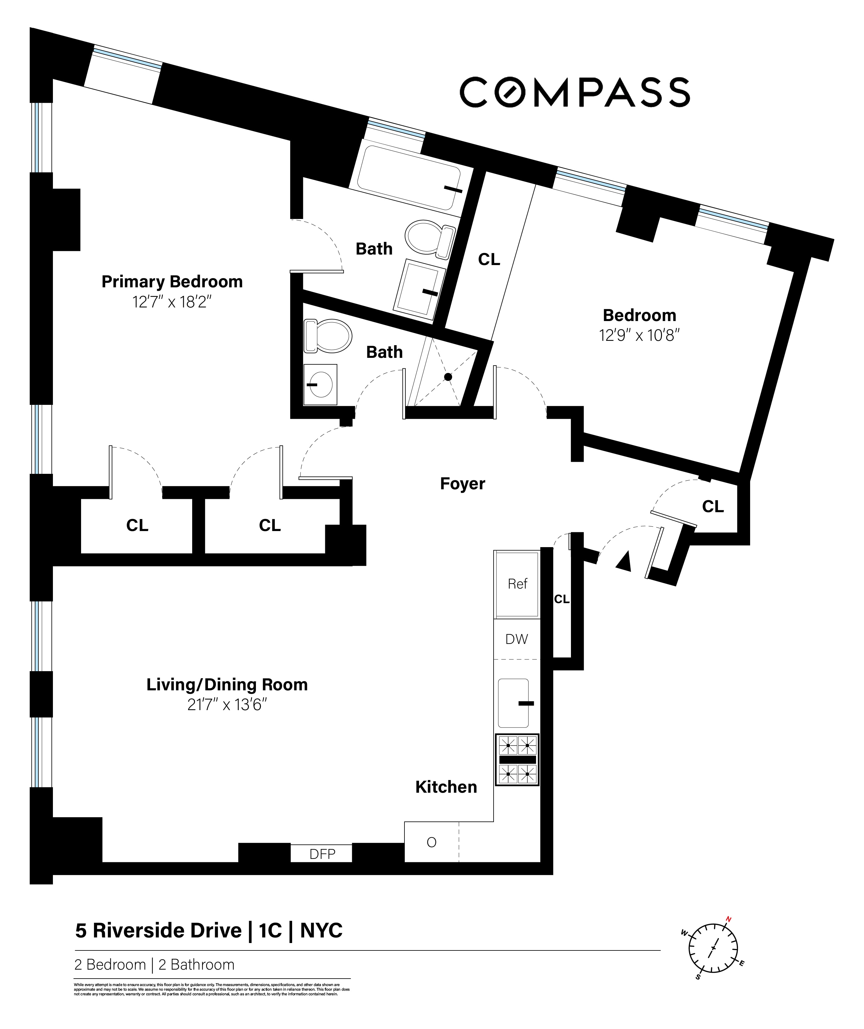 5 Riverside Drive, Unit 1C Manhattan, NY 10023 - Photo 11 of 11