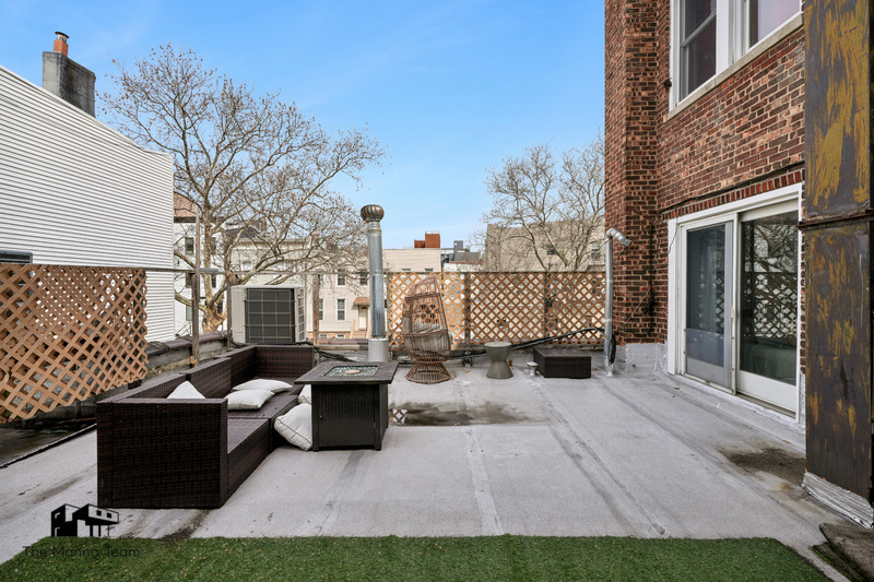 495 Lorimer Street Brooklyn, NY 11211 - Photo 9 of 24 a view of a patio with couches table and chairs and potted plants