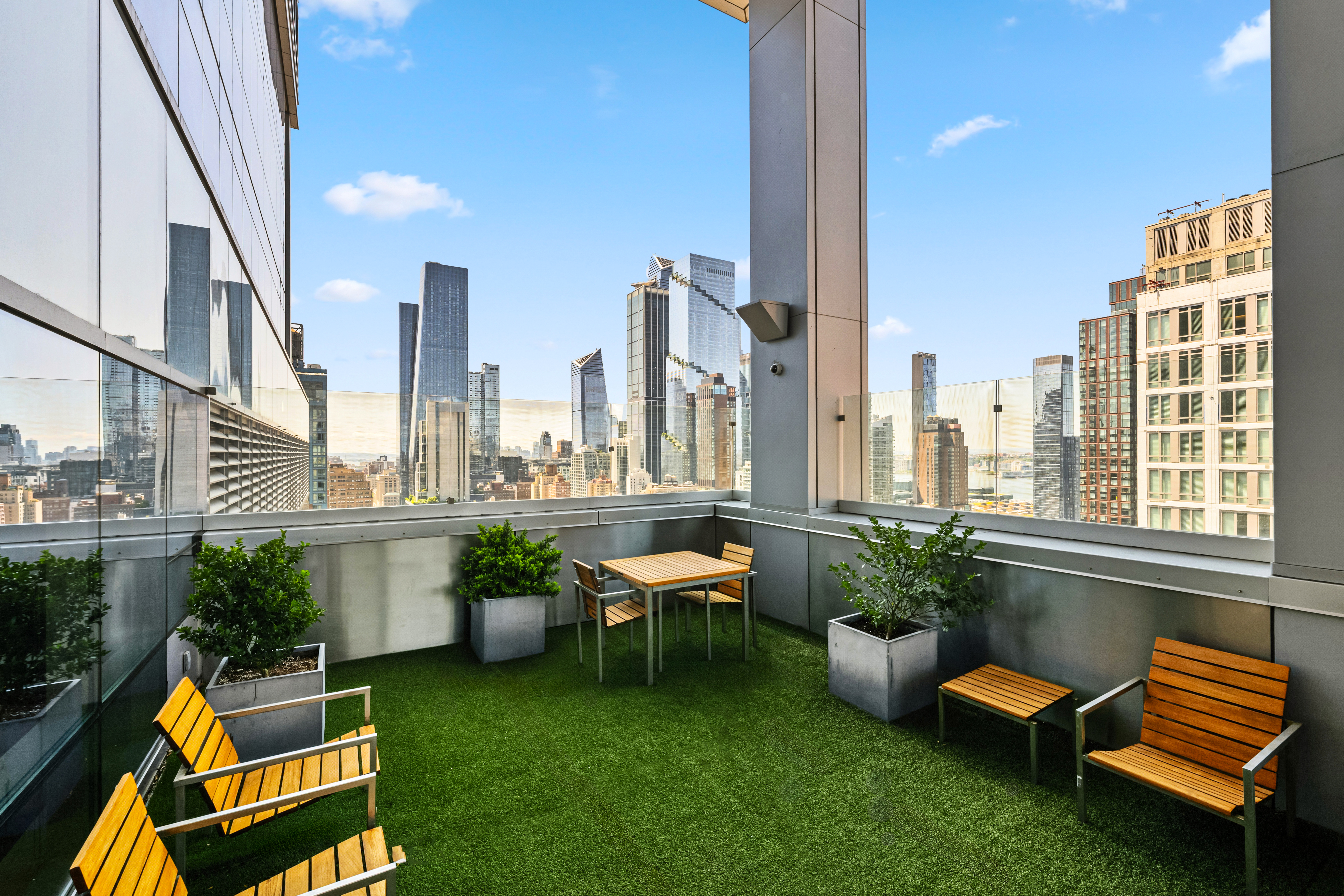 350 West 42nd Street, Unit 6K Manhattan, NY 10036 - Photo 9 of 13 a outdoor view with a sitting space