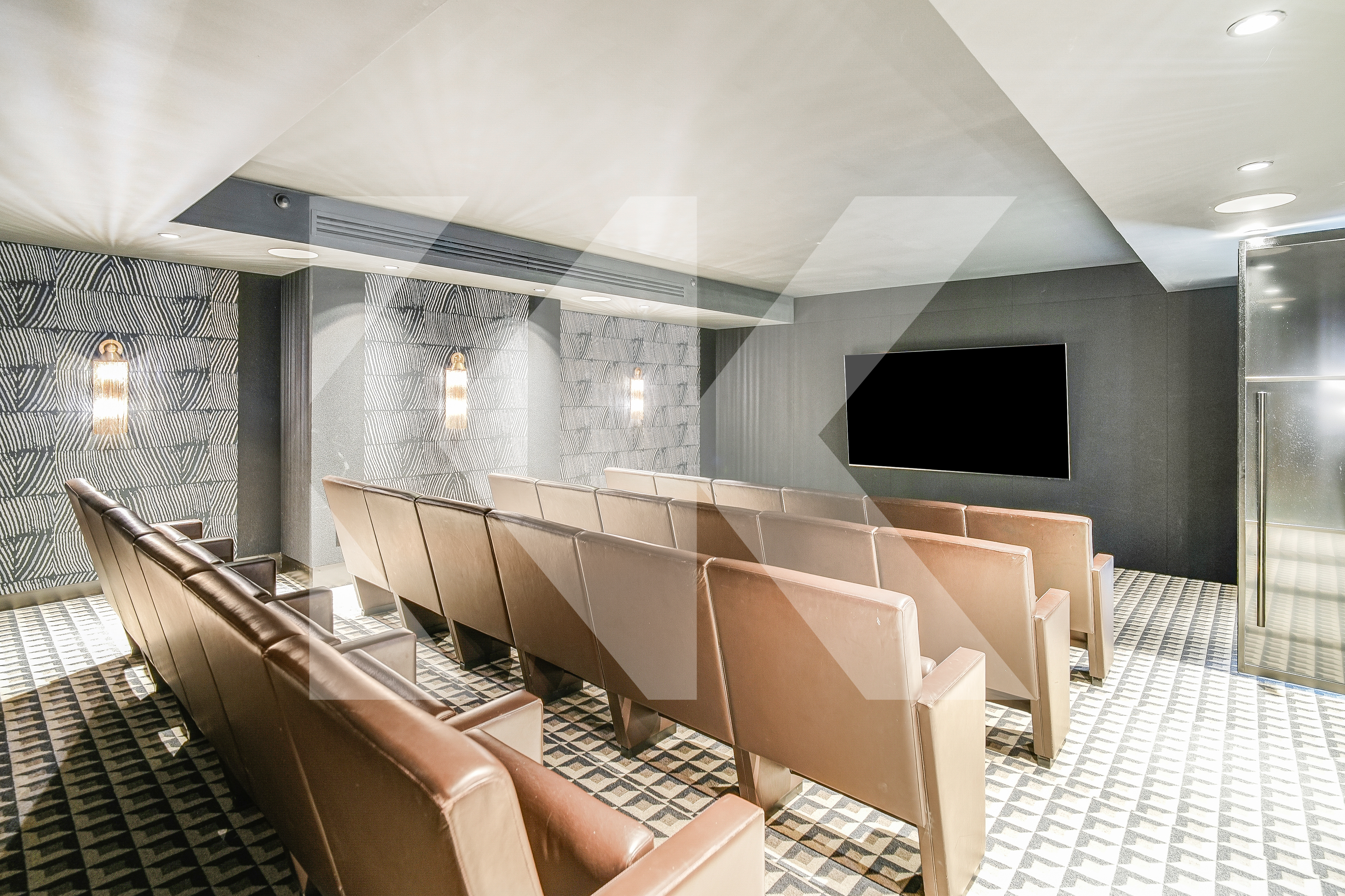 400 East 67th Street, Unit 3CD Manhattan, NY 10065 - Photo 17 of 28 a living room with a flat screen tv and furniture