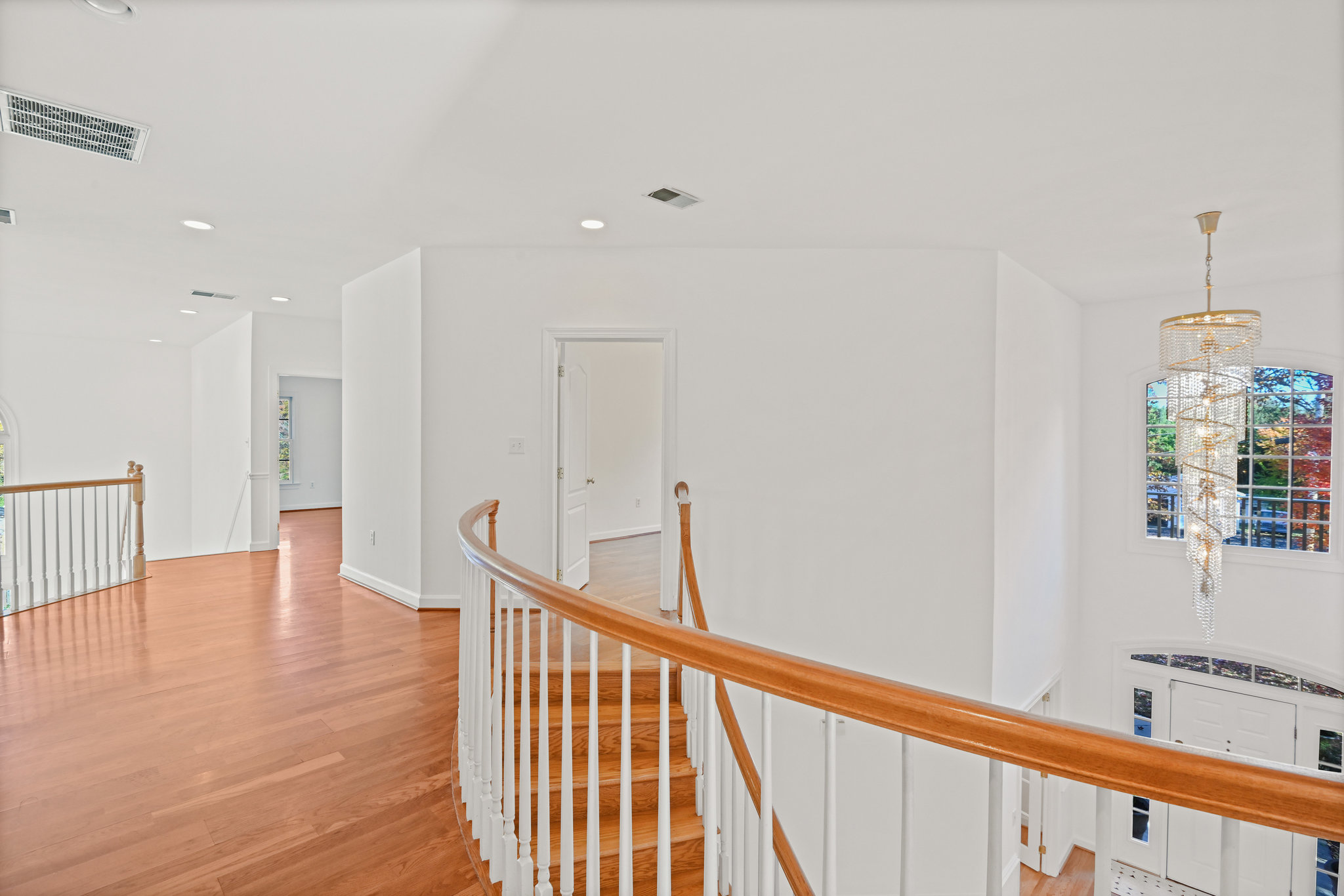 2628 Five Oaks Road Vienna, VA 22181 - Photo 18 of 40 a view of an entryway with wooden floor