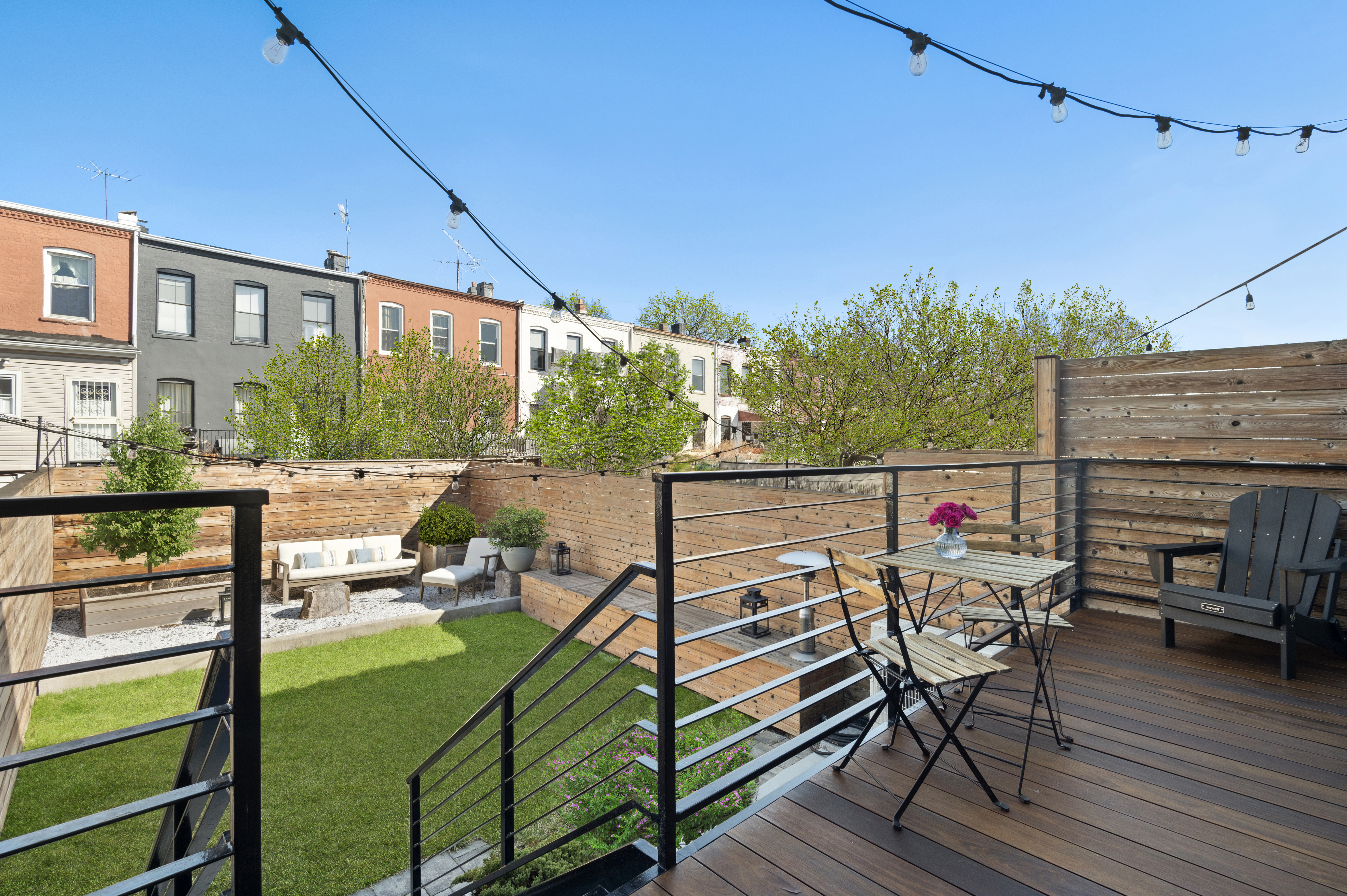 185 East 31st Street Brooklyn, NY 11226 - Photo 13 of 23 a view of a terrace with seating space