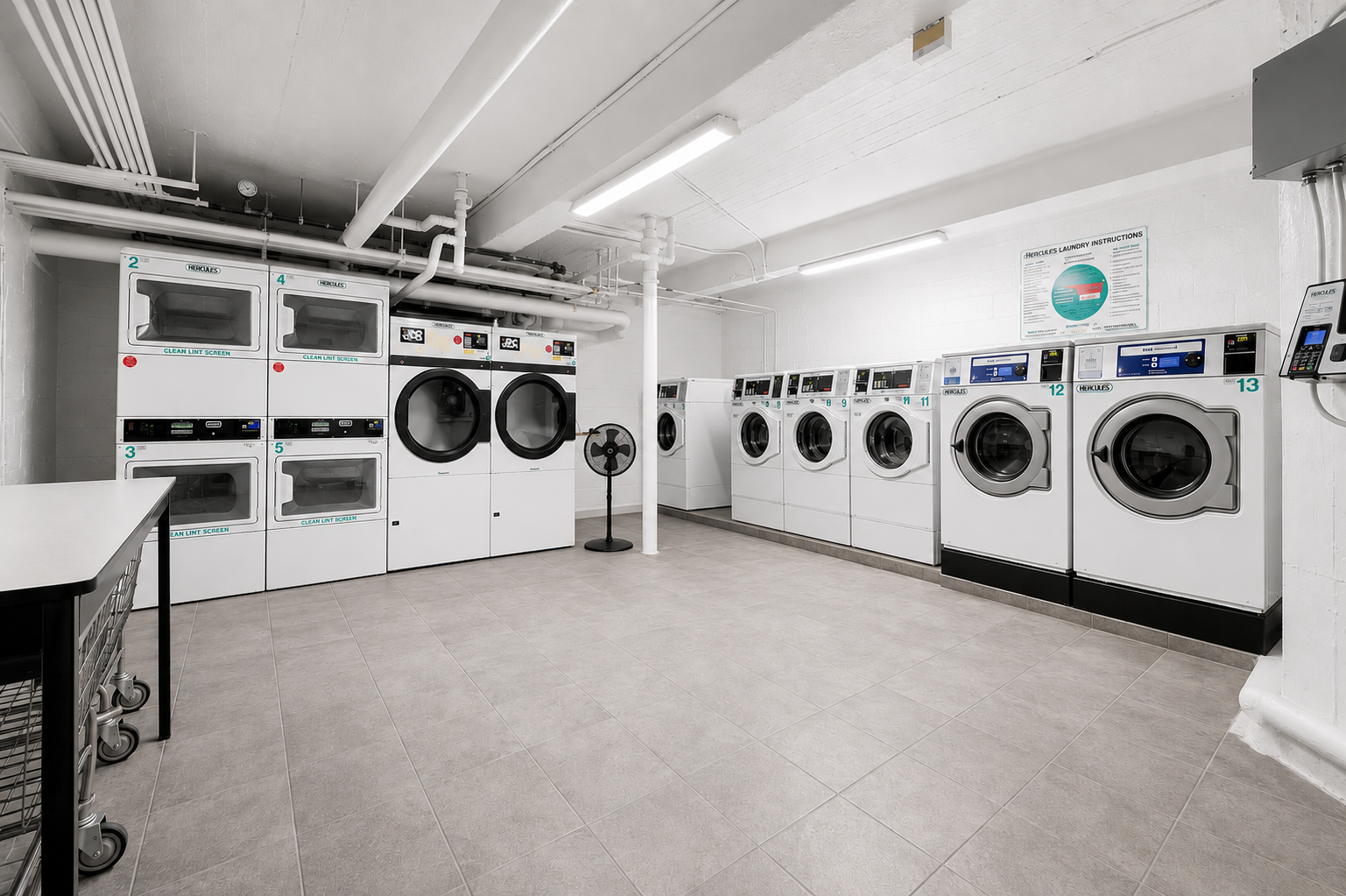 385 Argyle Road, Unit 4A Brooklyn, NY 11218 - Photo 21 of 25 a utility room with dryer and washer
