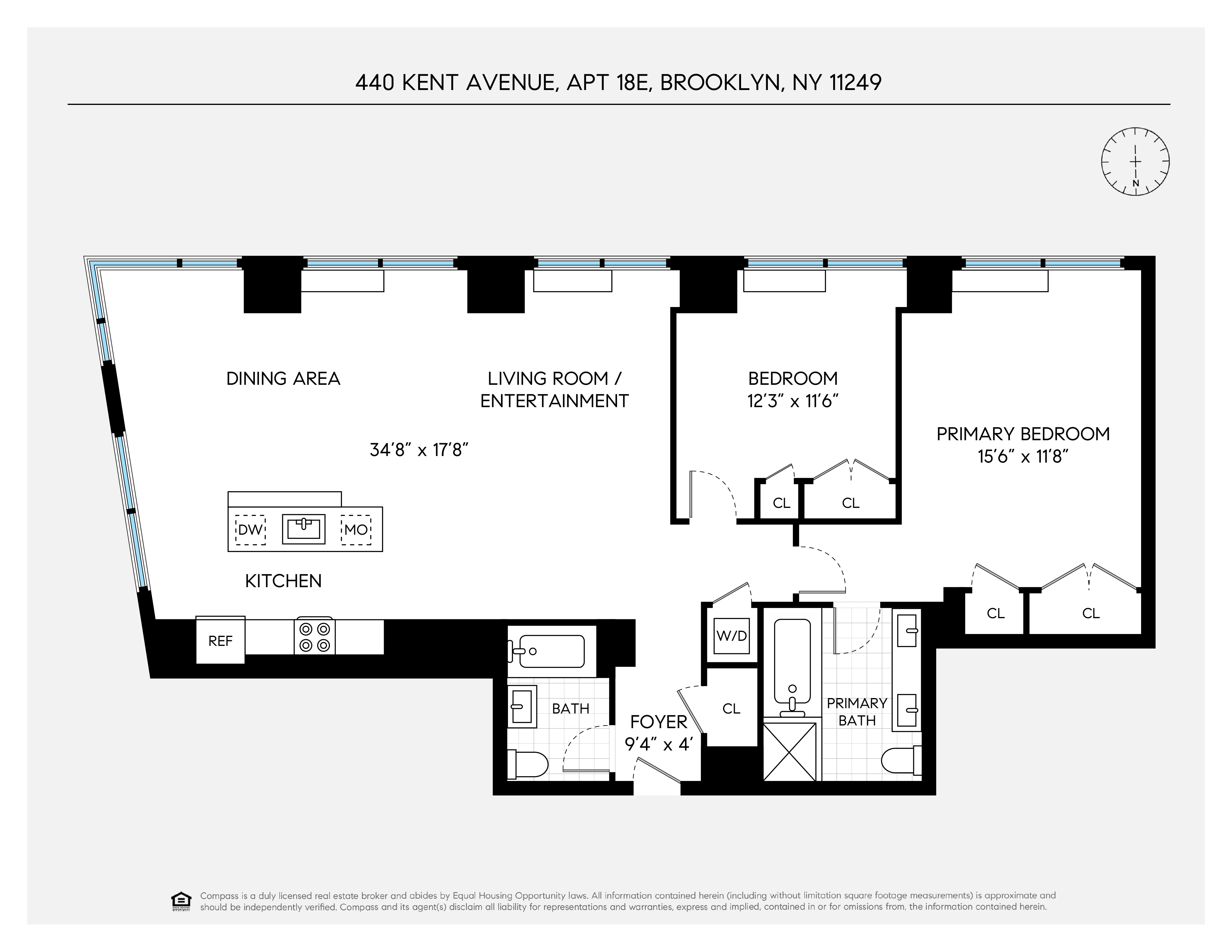 440 Kent Avenue, Unit 18E Brooklyn, NY 11249 - Photo 8 of 8