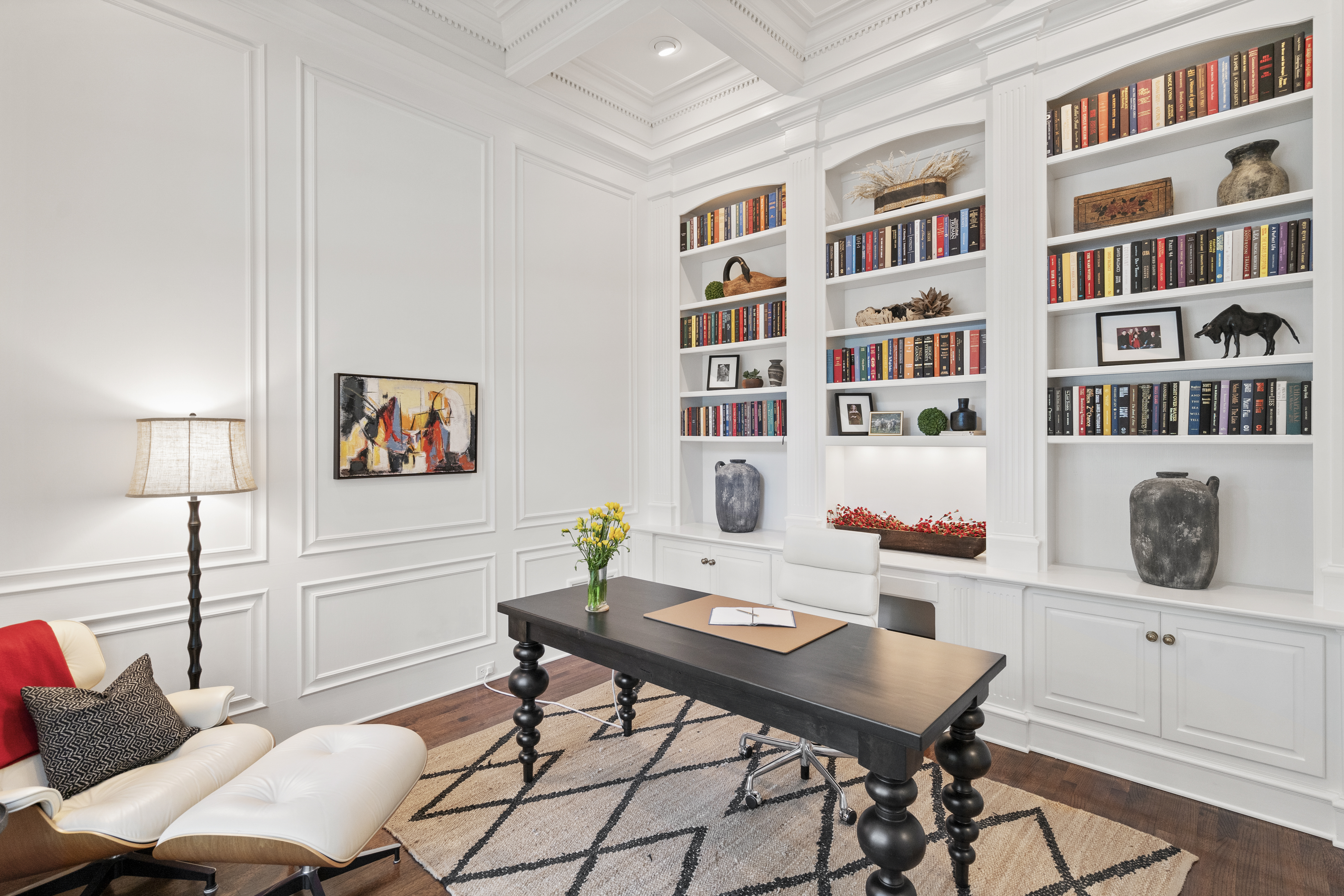 6607 Meadow Road Dallas, TX 75230 - Photo 3 of 32 a view of a workspace with furniture