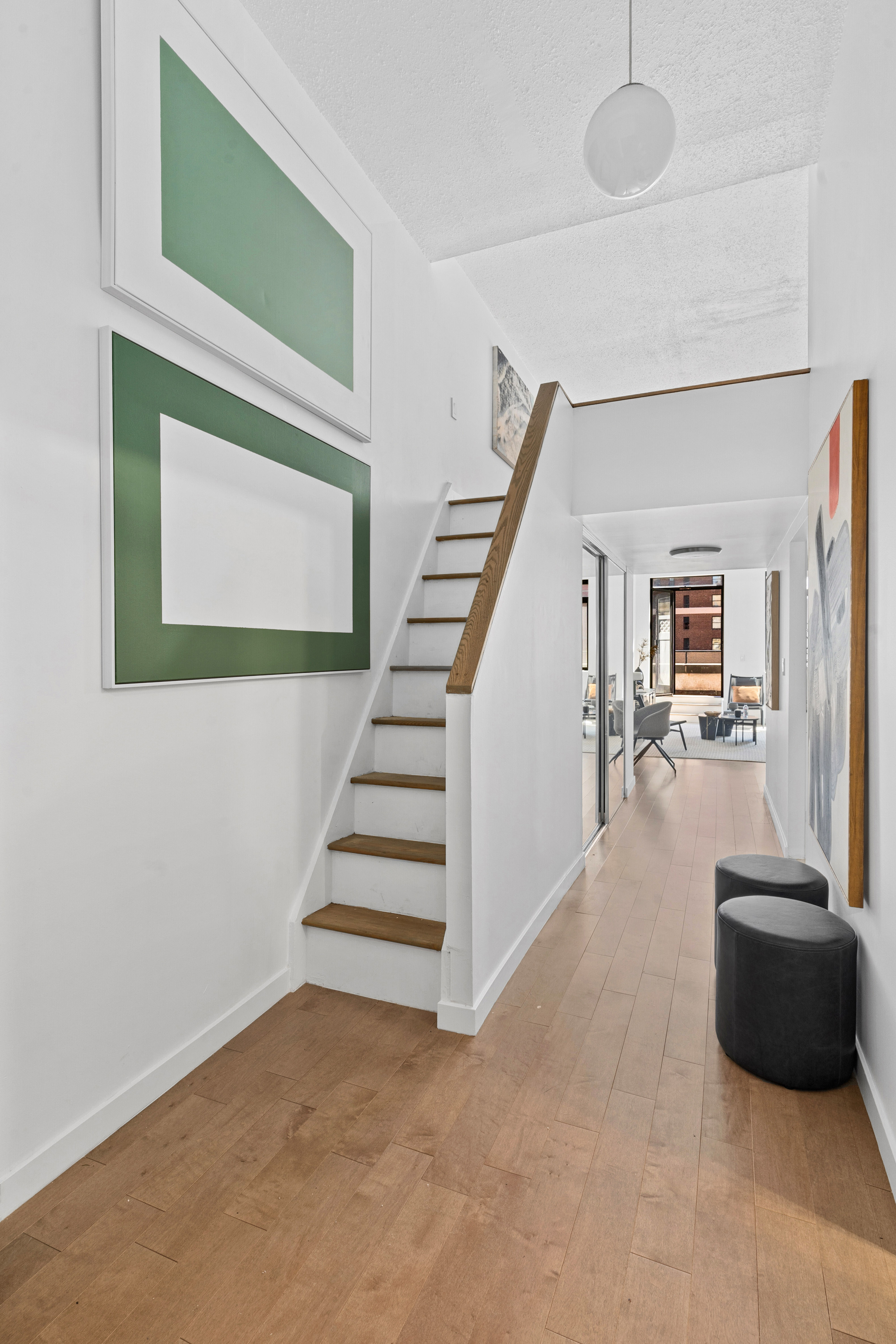 372 5th Avenue, Unit 9J Manhattan, NY 10018 - Photo 6 of 13 a view of entryway and hall