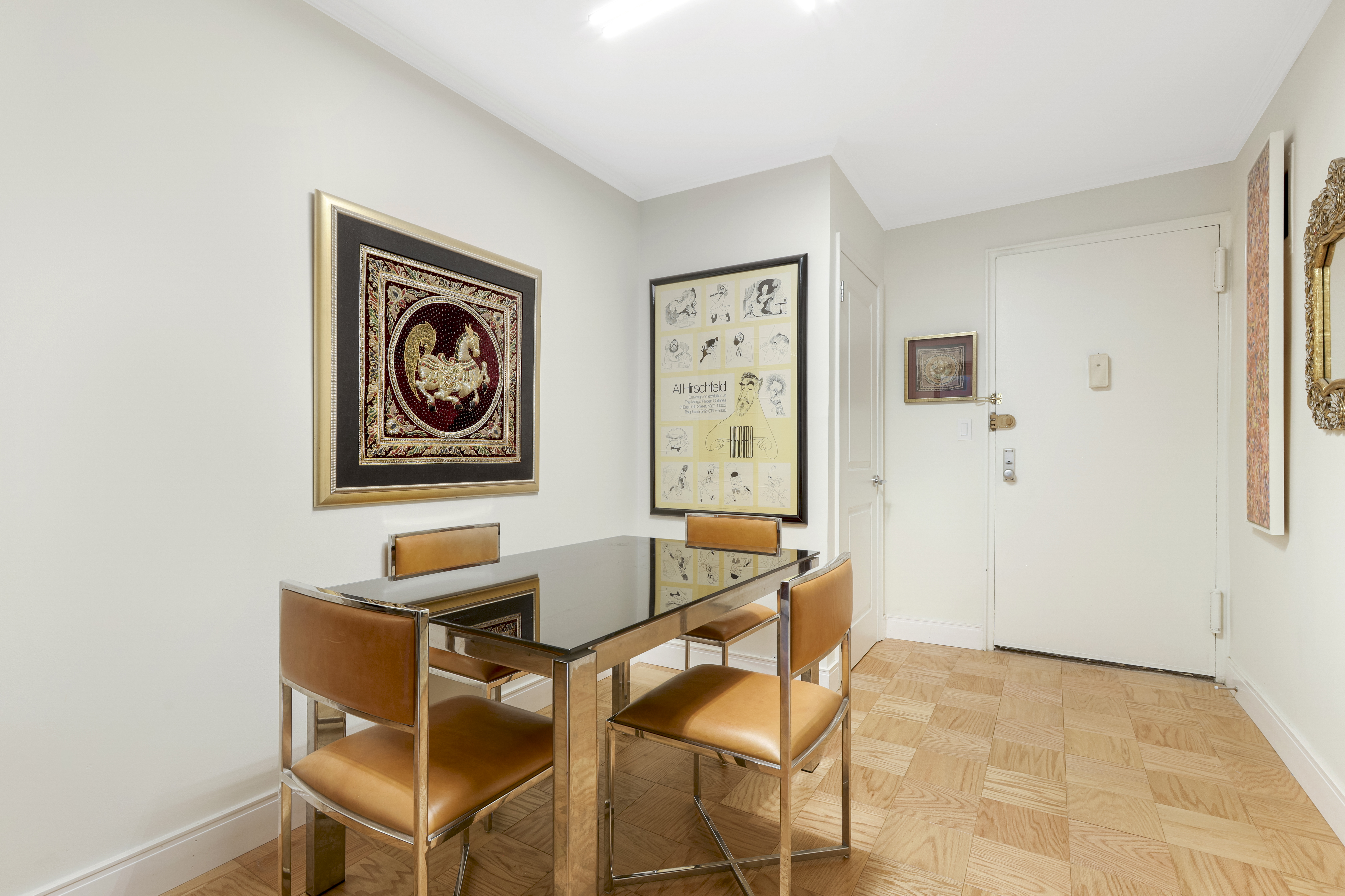 165 West 66th Street, Unit 2S Manhattan, NY 10023 - Photo 6 of 7 a view of a livingroom with furniture and workspace