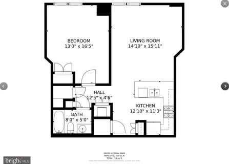 $325,000 | 777 7th Street Northwest, Unit 420, Washington, DC 20001