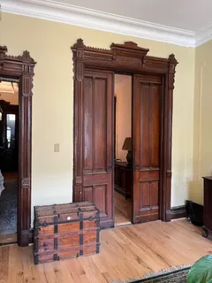 a view of walk in closet