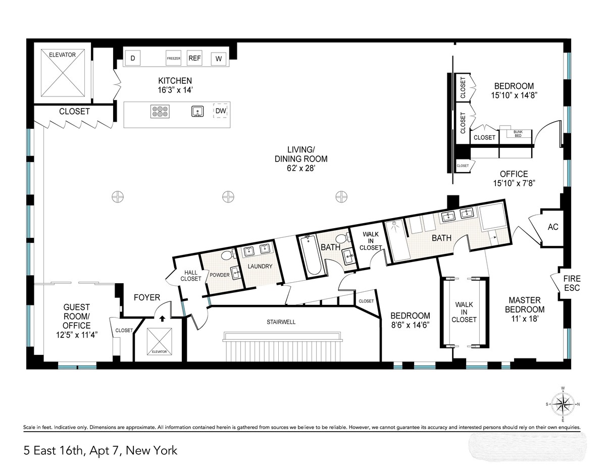 5 East 16th Street, Unit 7 Manhattan, NY 10003 - Photo 16 of 17