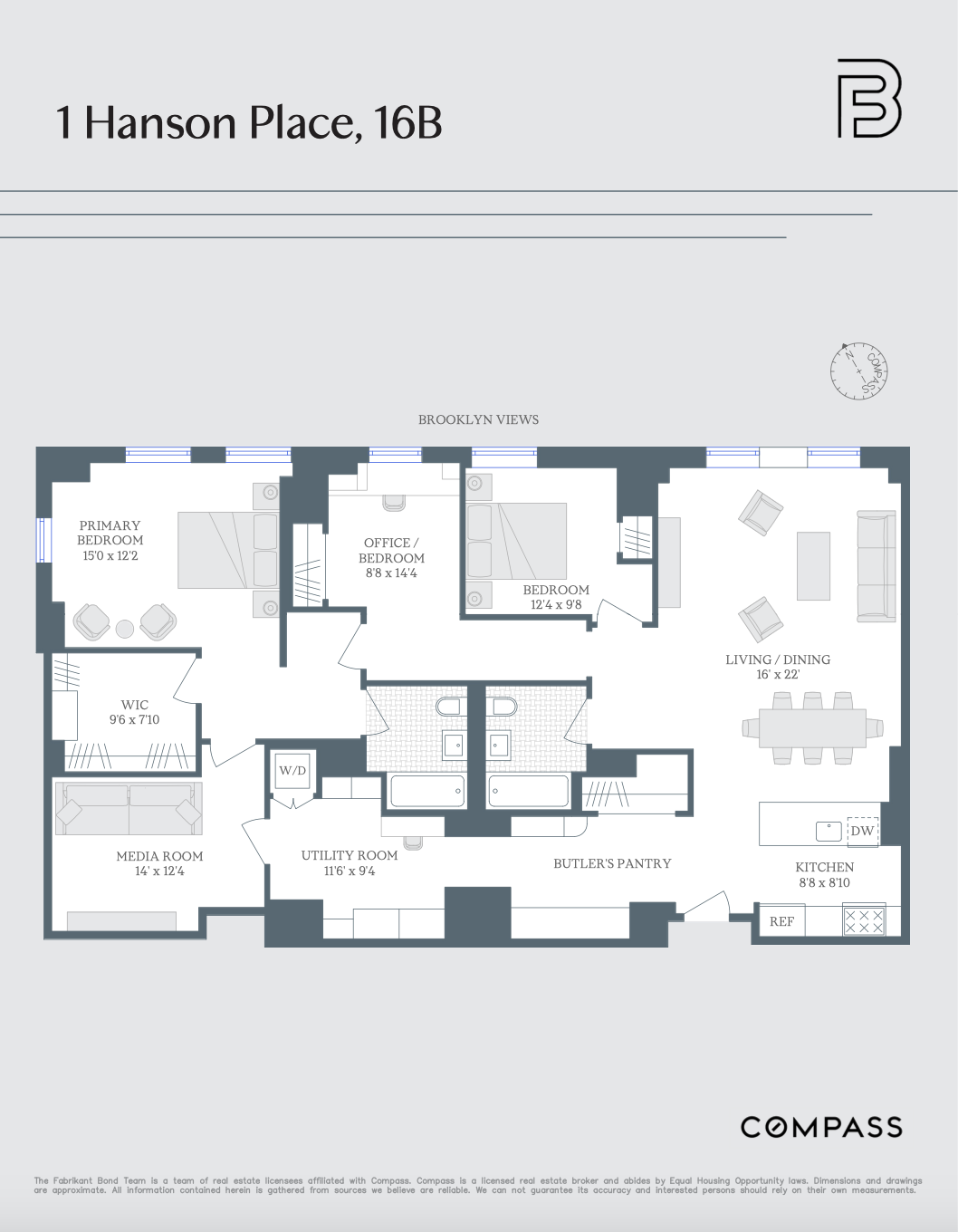 1 Hanson Place, Unit 16B Brooklyn, NY 11243 - Photo 26 of 26