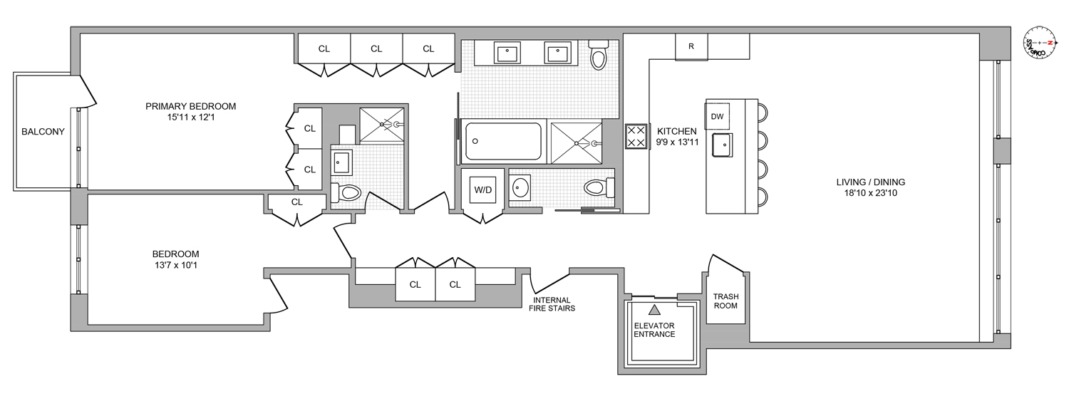 51 Walker Street, Unit 6B Manhattan, NY 10013 - Photo 10 of 10