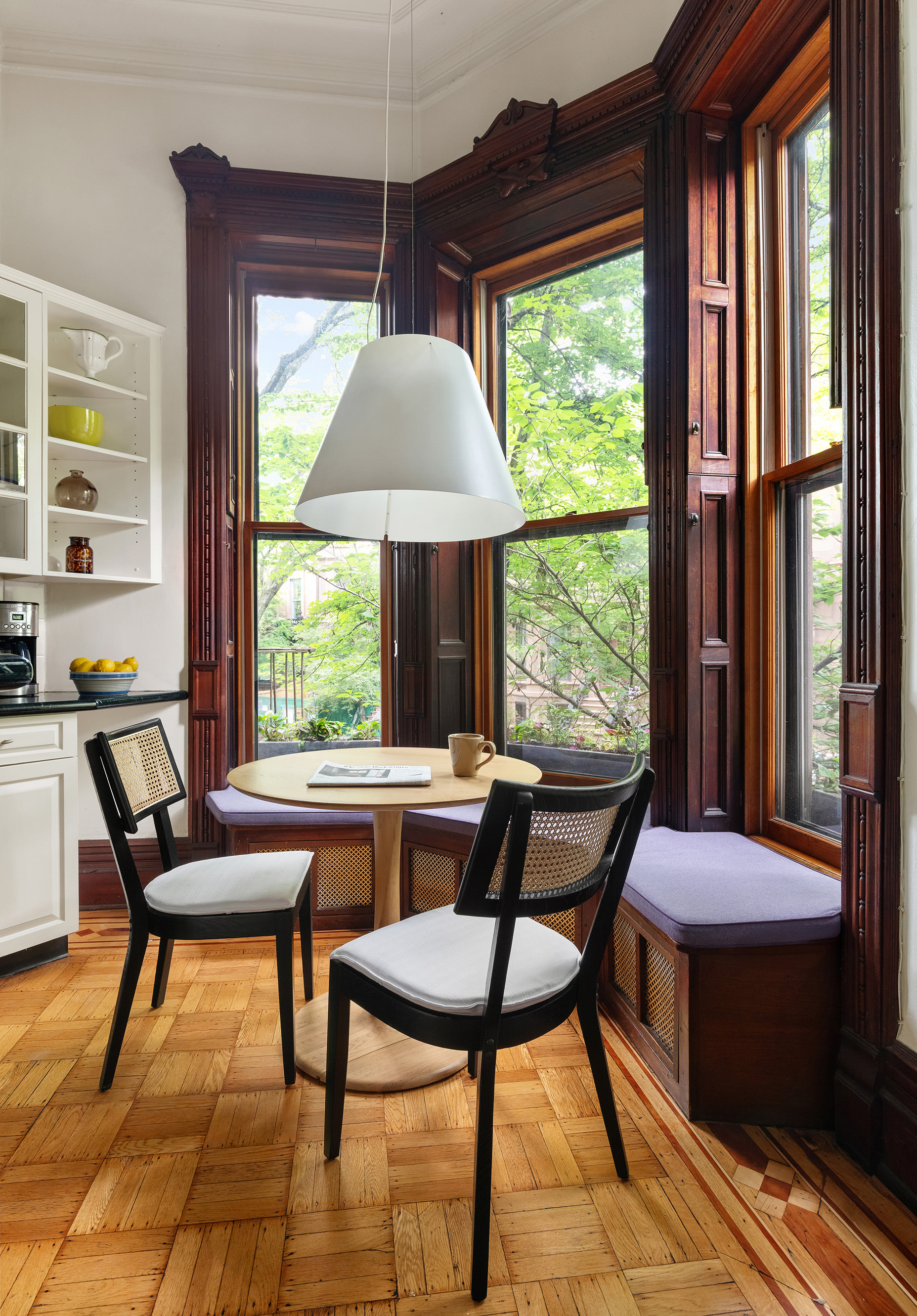 836 President Street Brooklyn, NY 11215 - Photo 9 of 23 a dining room with furniture and a window