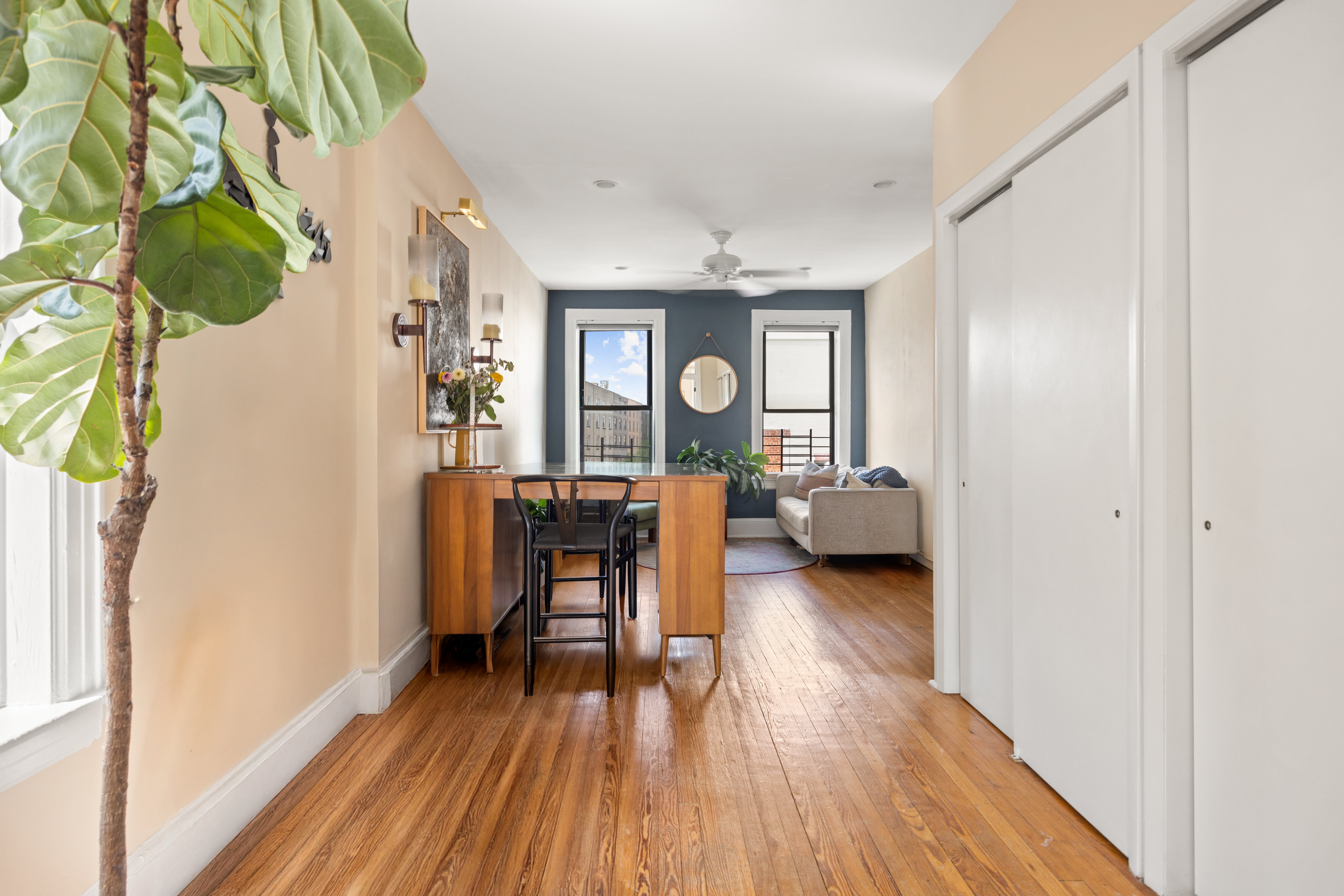 192-194 Union Street Brooklyn, NY 11231 - Photo 15 of 37 a view of living room with furniture and a potted plant