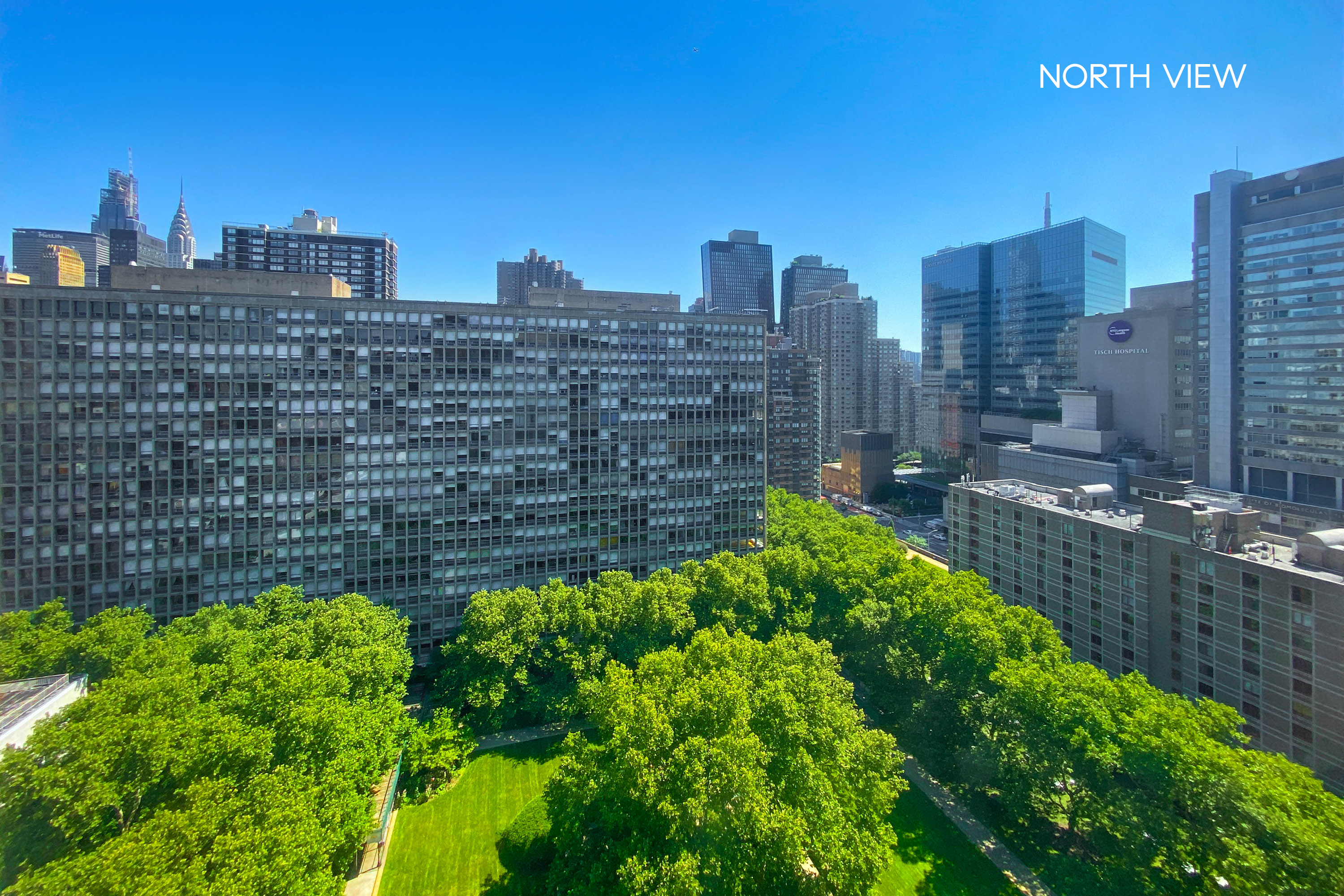 333 East 30th Street, Unit 18N Manhattan, NY 10016 - Photo 3 of 18 a view of a city with tall buildings